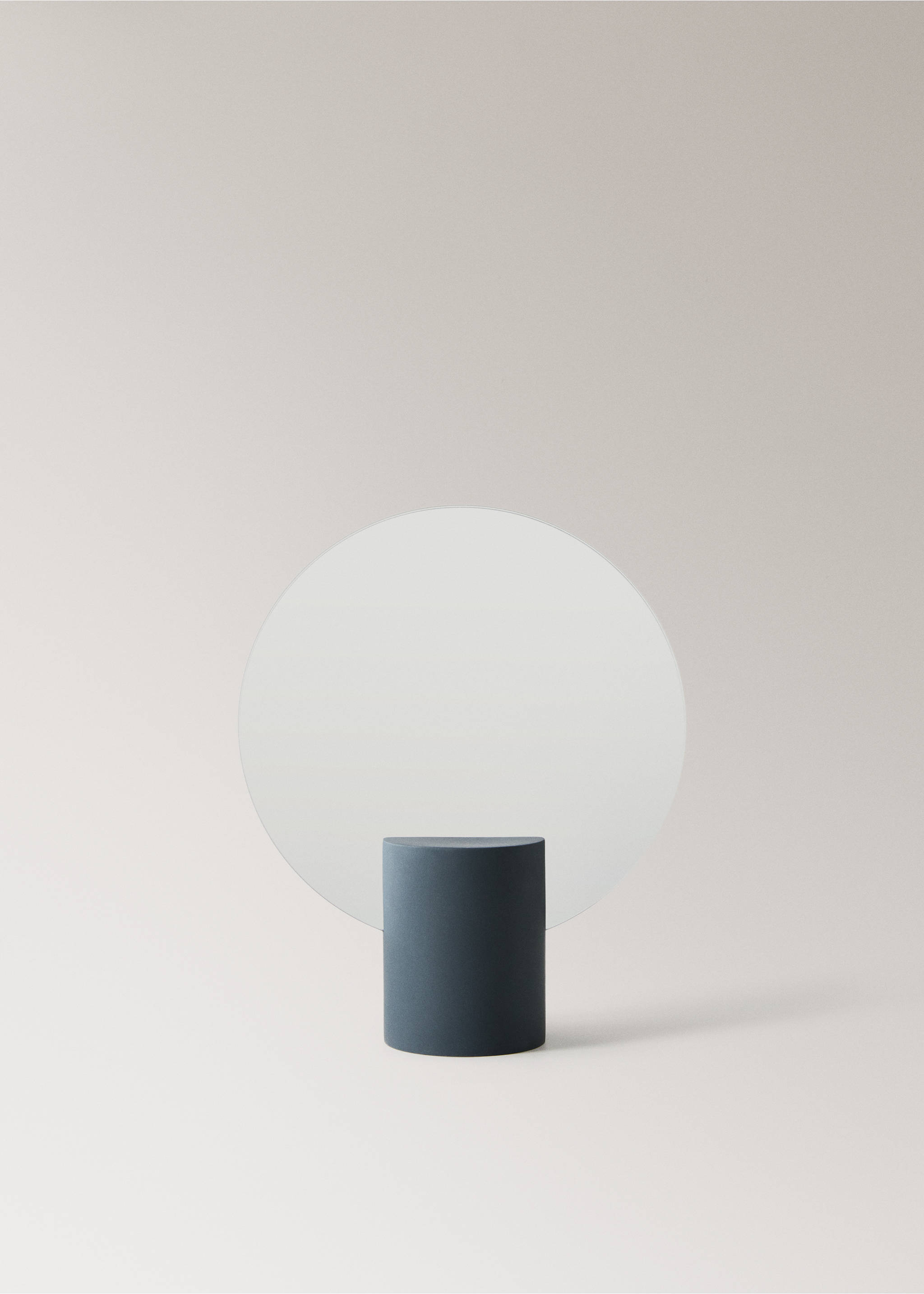 Resin vanity mirror - Article without model, Charcoal. Ref: 27063282-00.