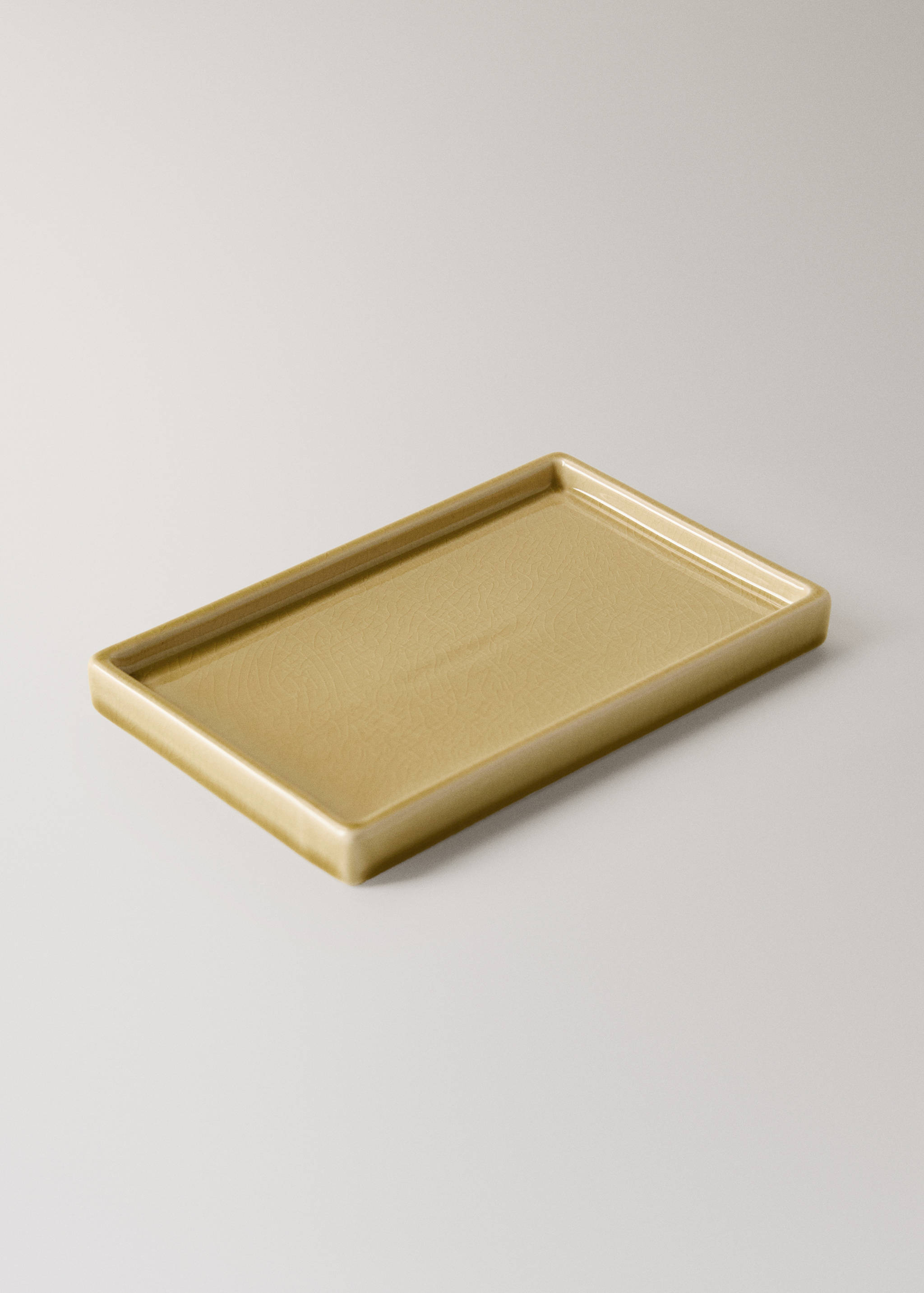 Crackled ceramic bathroom tray - Details of the article 2