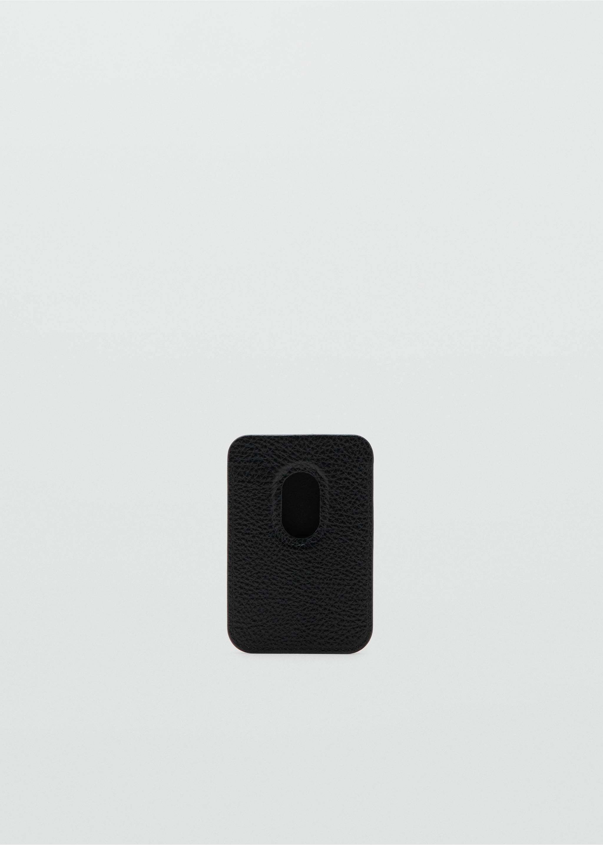 Magnetic cardholder - Medium plane, Black. Ref: 27063288-00.