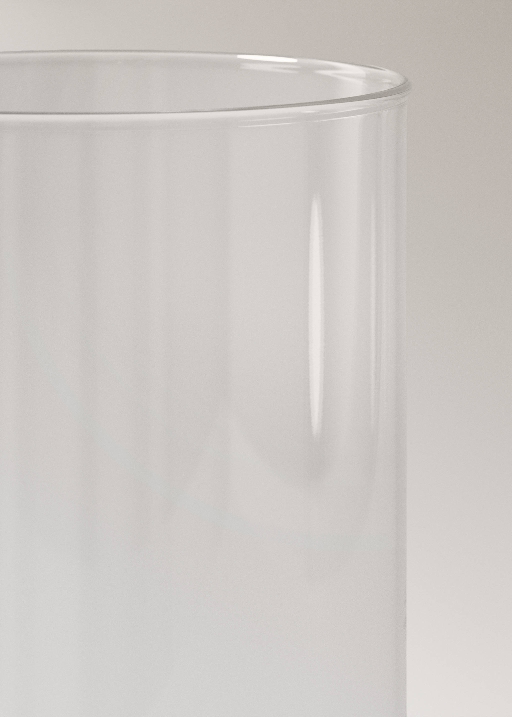 Small borosilicate cylinder vase - Details of the article 1