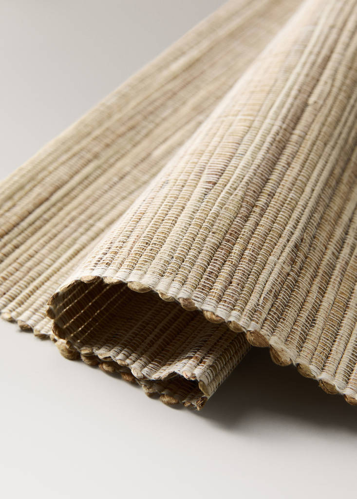 Natural fibre table mats — Light/Pastel Brown
