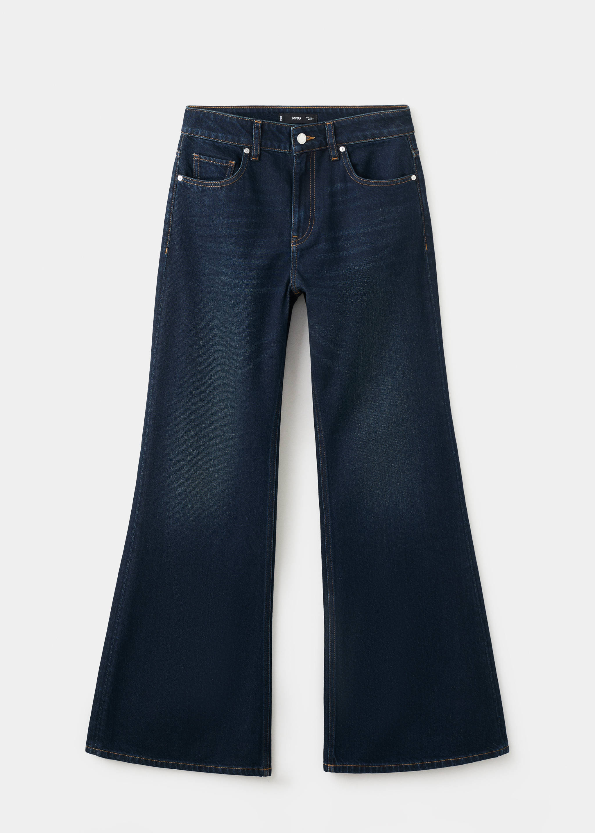 Mid-rise flared jeans - Article without model