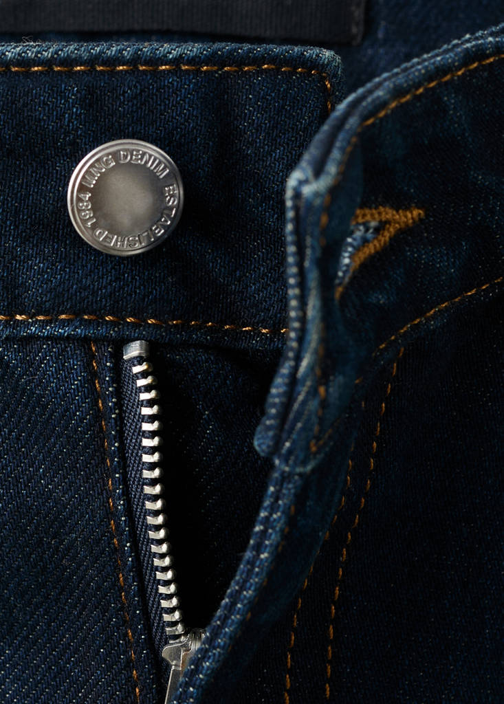 Mid-rise flared jeans — Dark Vintage Blue