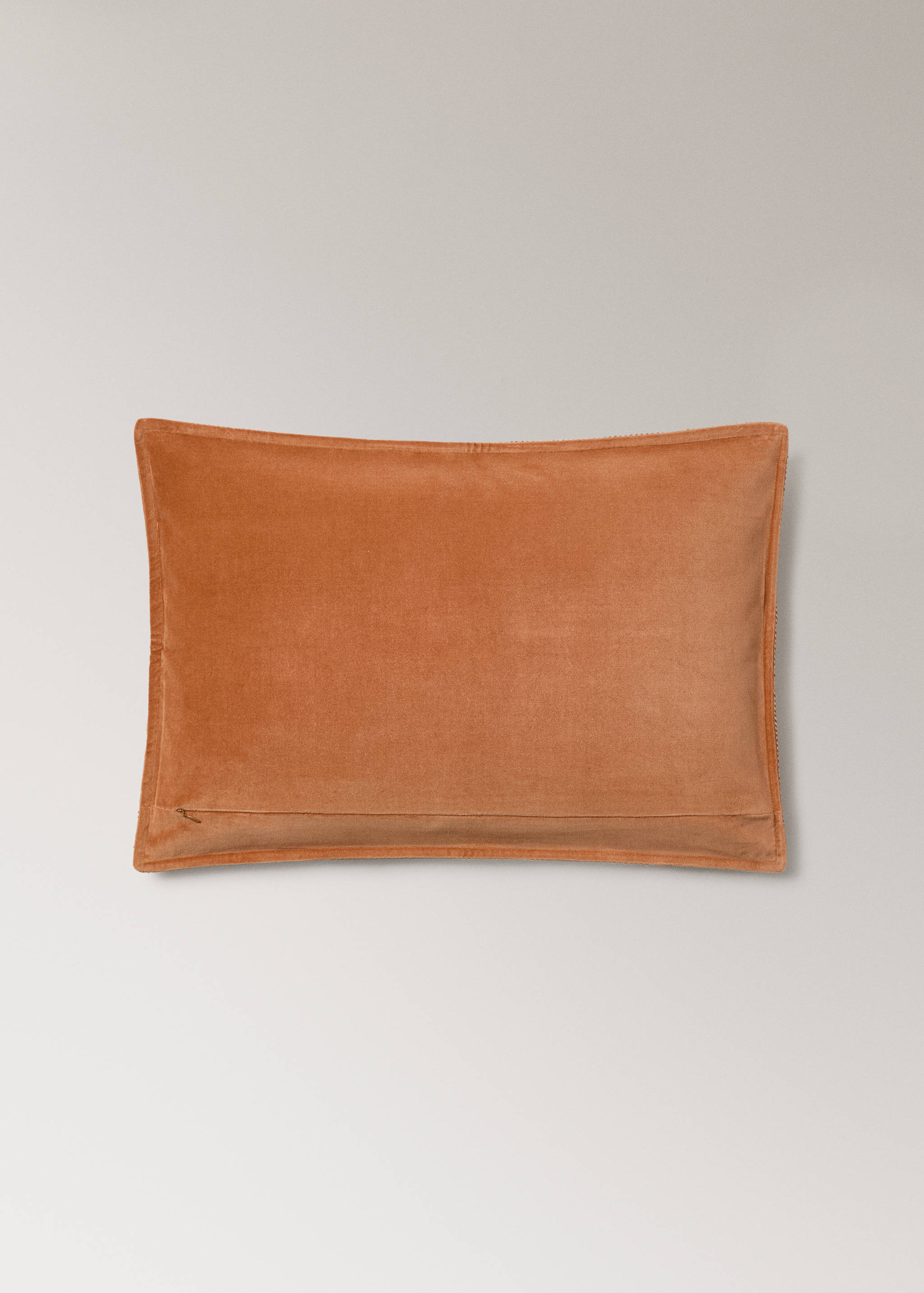 Housse de coussin en velours avec détail bande 40x60 cm - Détail de l'article 4