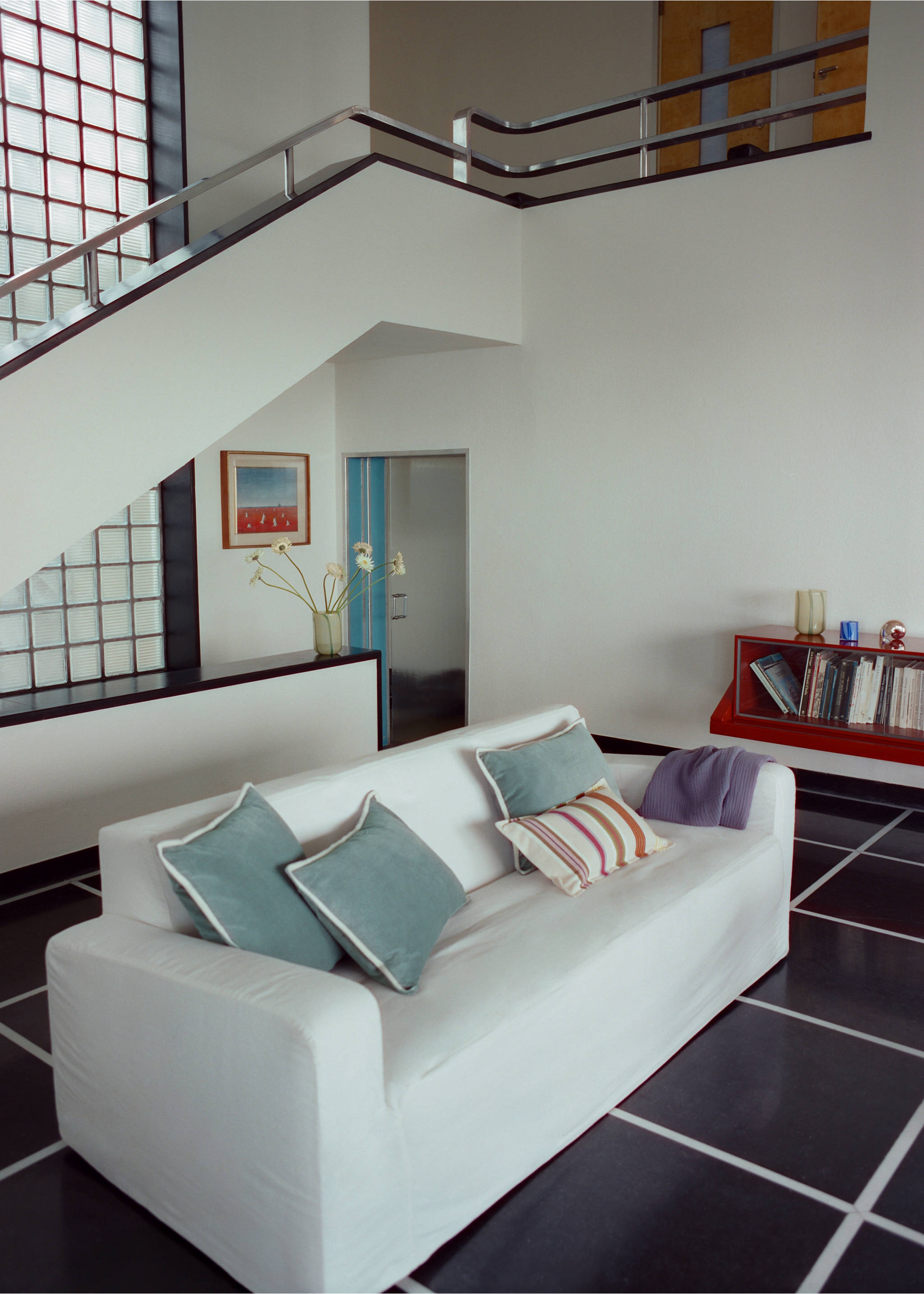 Copricuscino velluto dettaglio fascia 40x60 cm - Dettaglio dell'articolo 6, Verde acqua. Ref: 27063306-00.