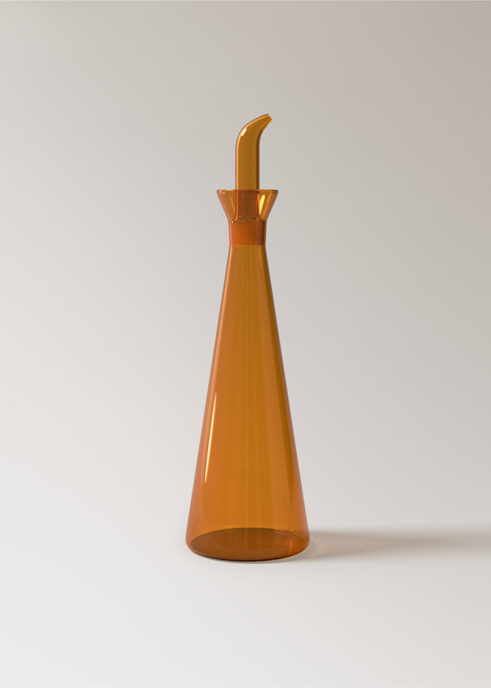 Azeiteira de borossilicato de cor tamanho médio - Artigo sem modelo, Laranja. Ref: 27063311-00.