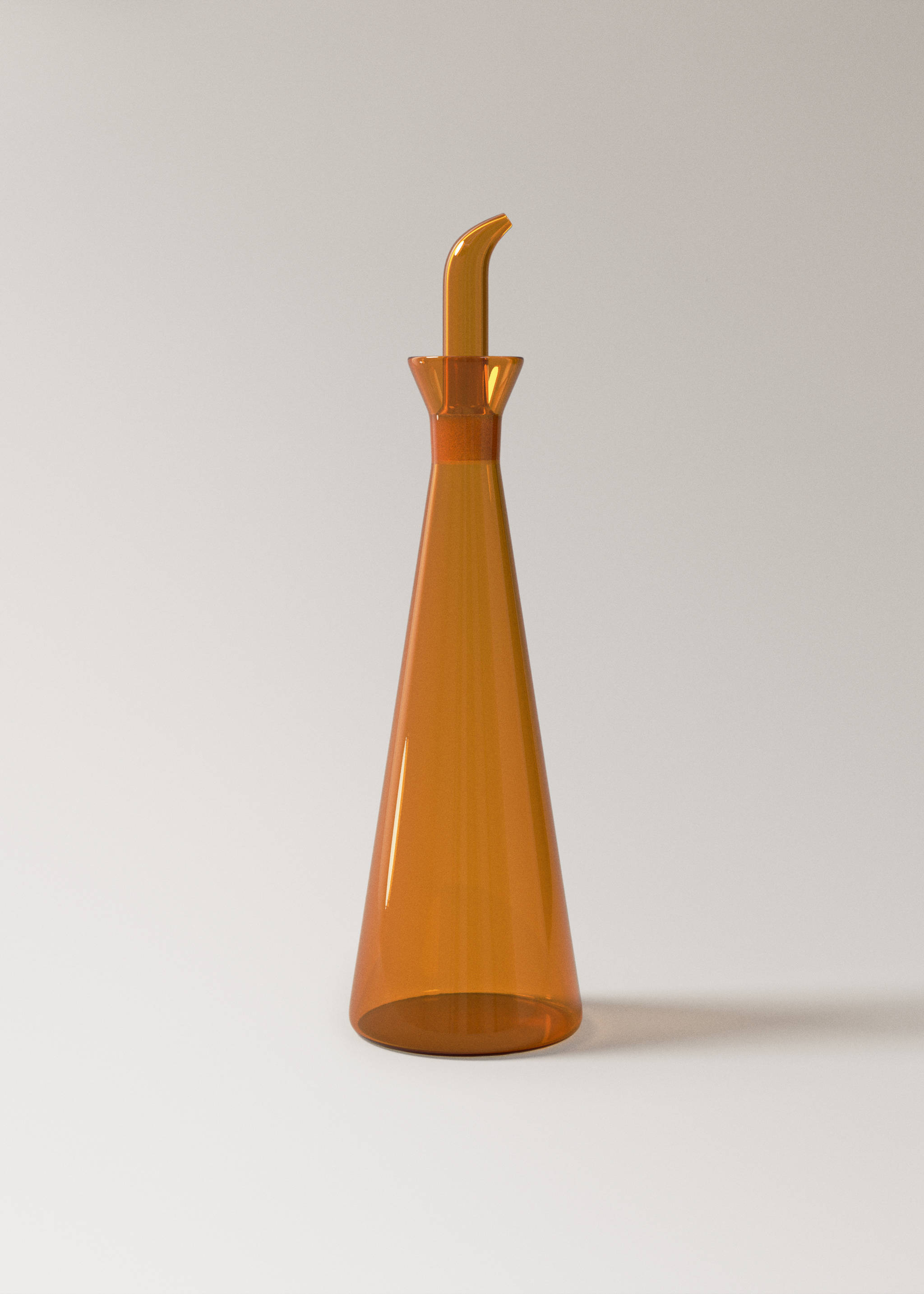 Medium coloured borosilicate oil cruet - Article without model