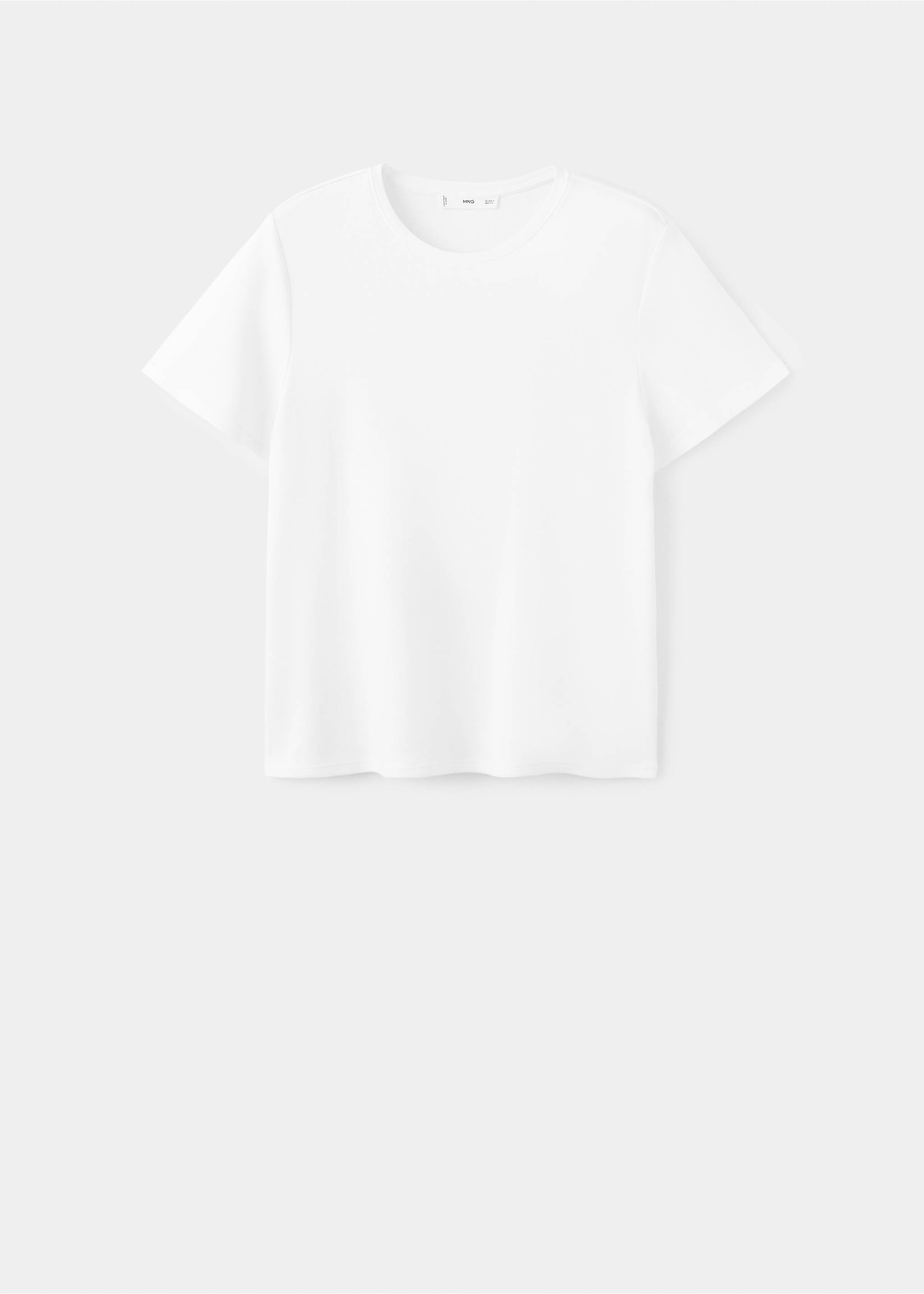 Camiseta algodón manga corta - Artículo sin modelo, Blanco. Ref: 27063312-00.