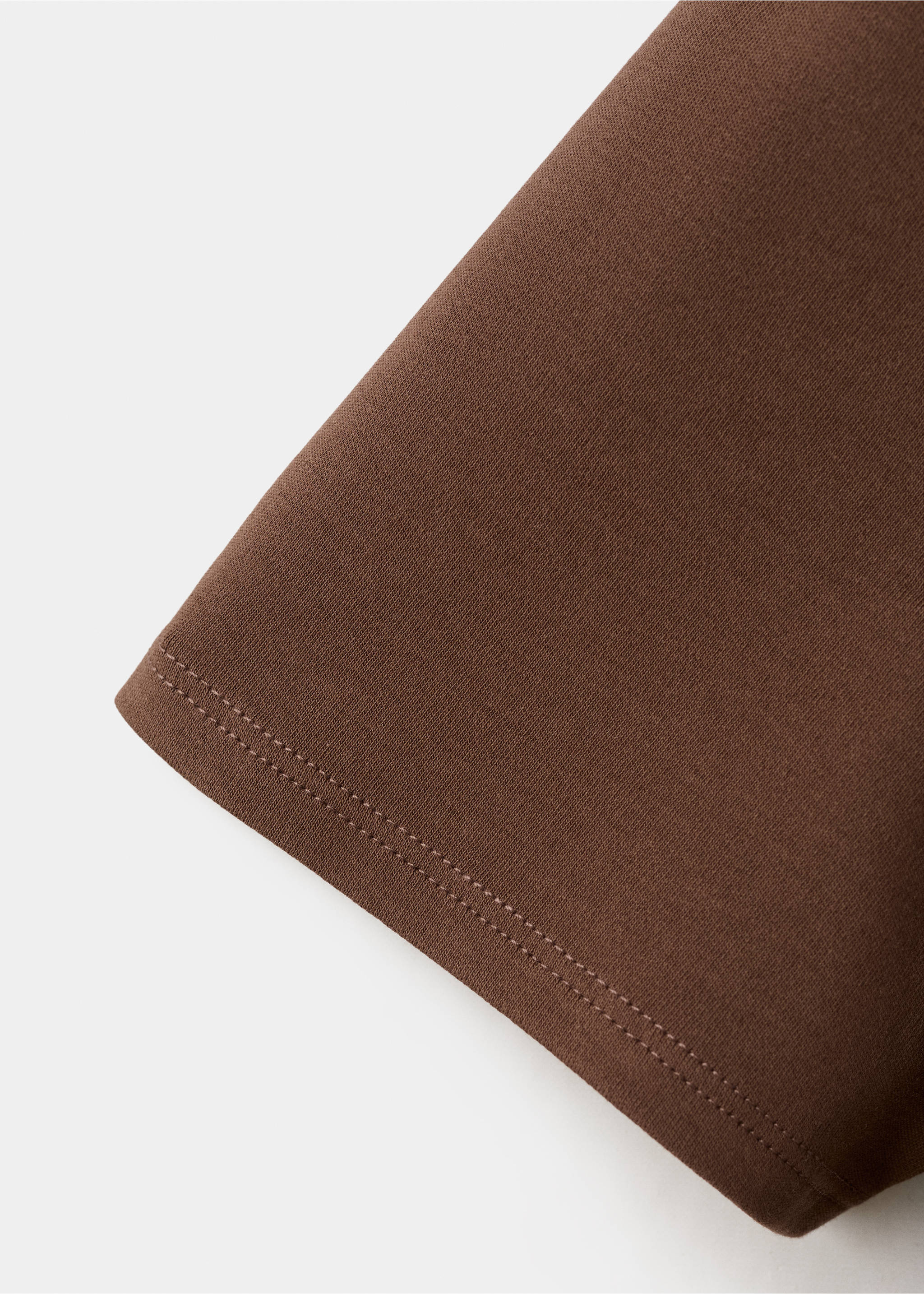 Camiseta algodón manga corta - Detalle del artículo 0, Marrón. Ref: 27063312-00.