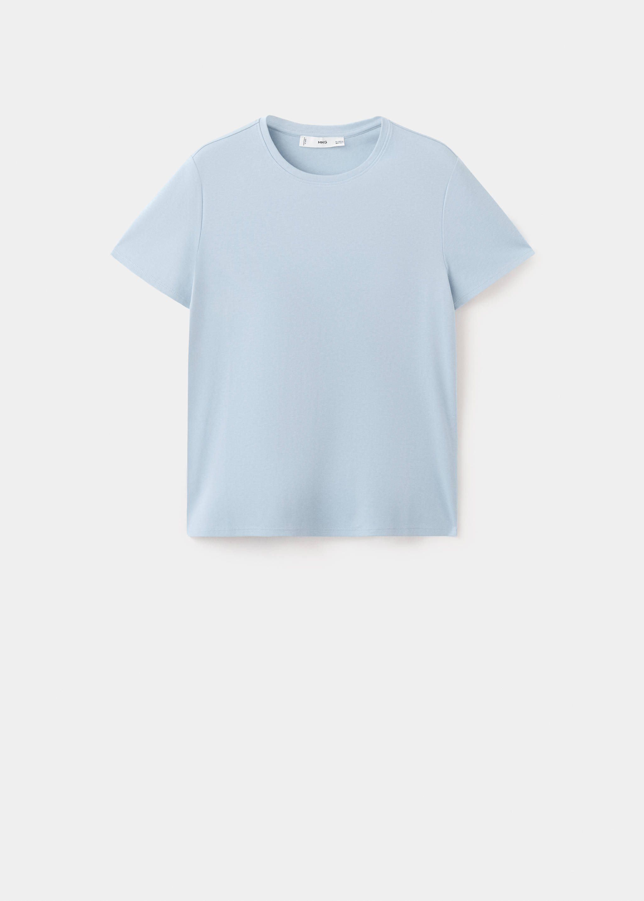 Short-sleeved cotton t-shirt - Article without model
