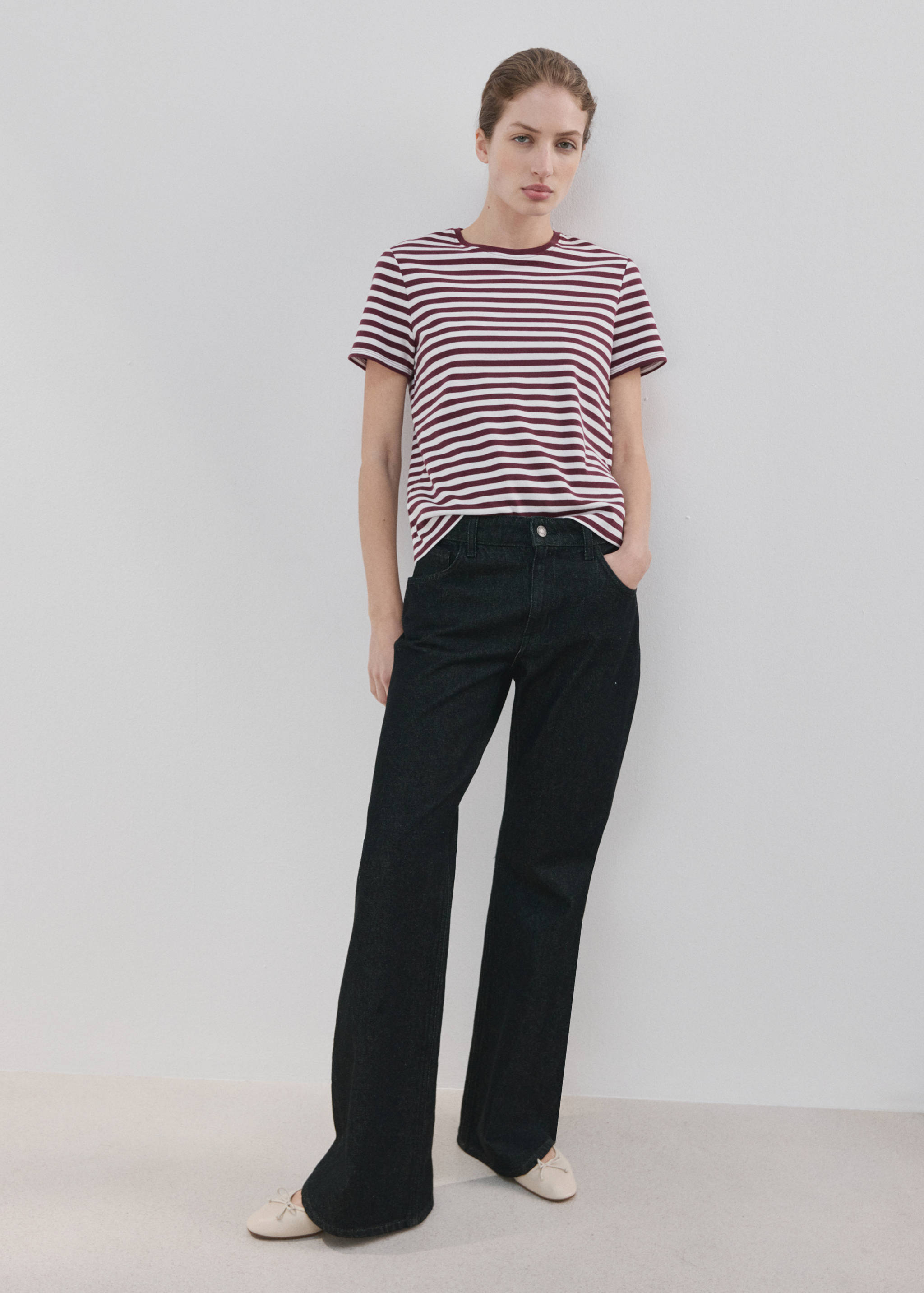 Short-sleeved cotton t-shirt - General plane