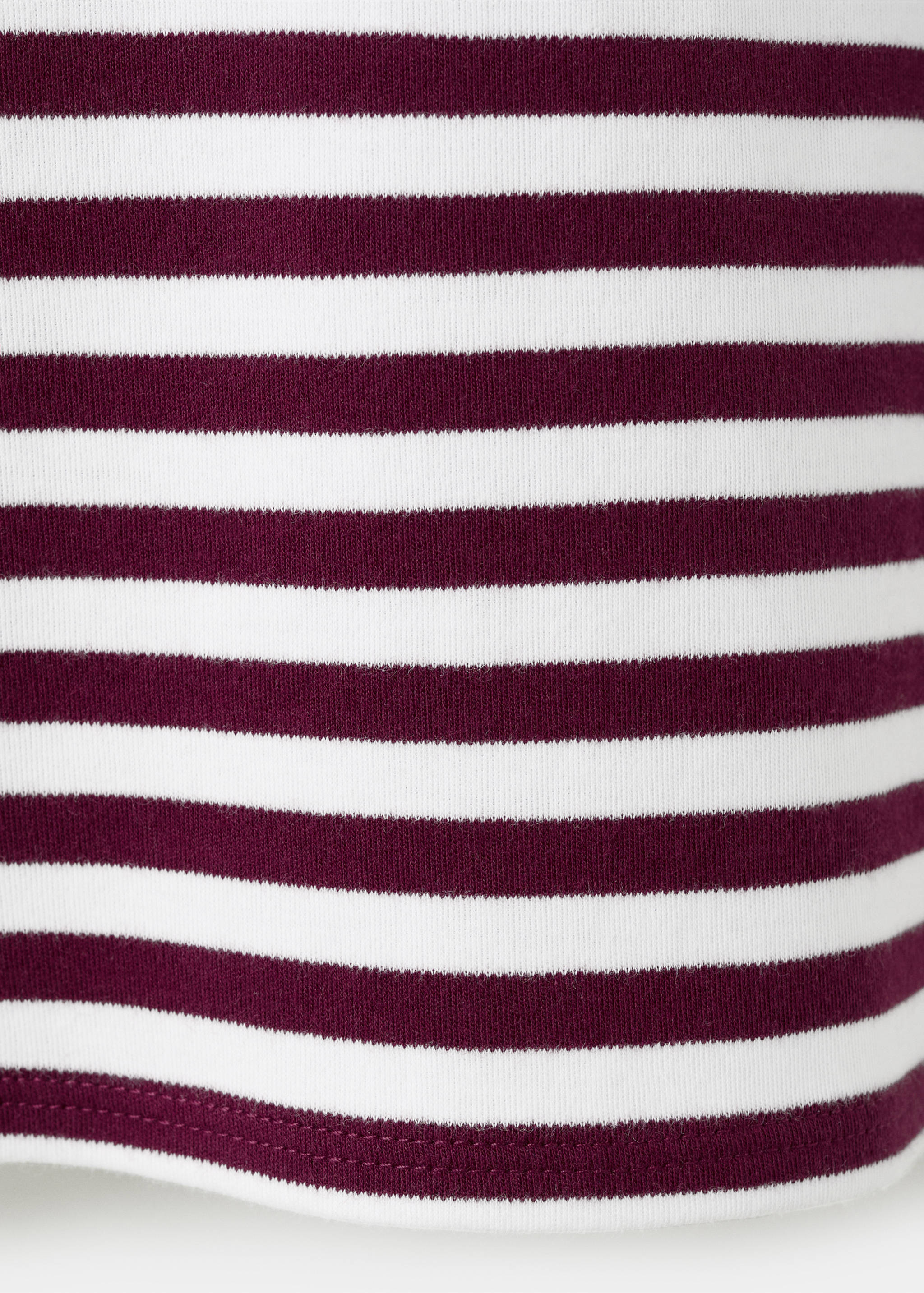 T-shirt coton manches courtes - Détail de l'article 0, Grenat. Ref: 27063312-00.