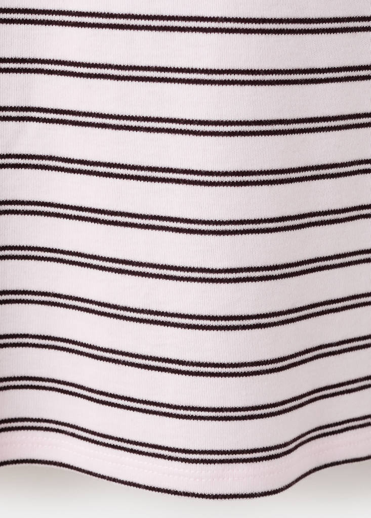 Short-sleeved cotton t-shirt — Light Pink