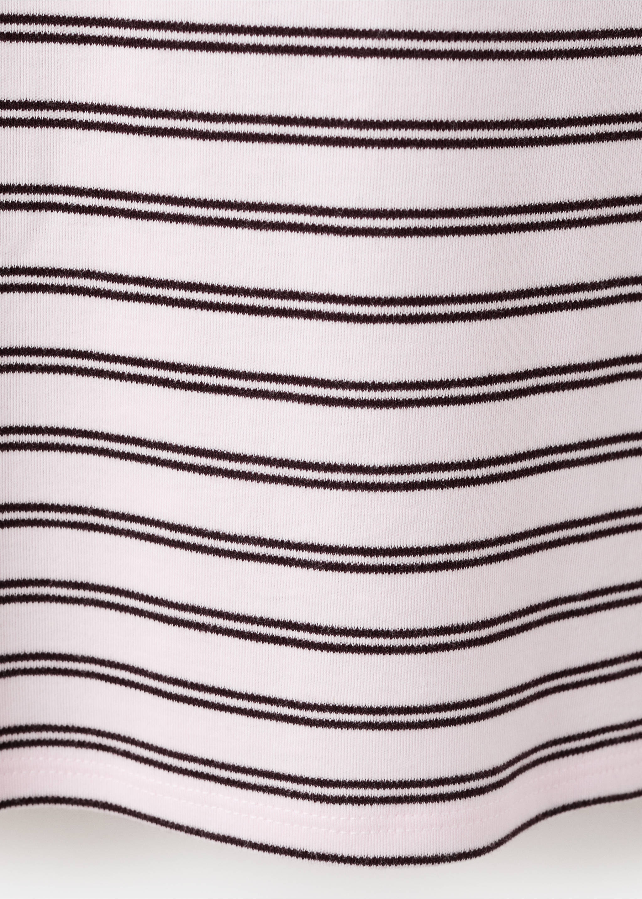 Short-sleeved cotton t-shirt - Details of the article 0, Light Pink. Ref: 27063312-00.