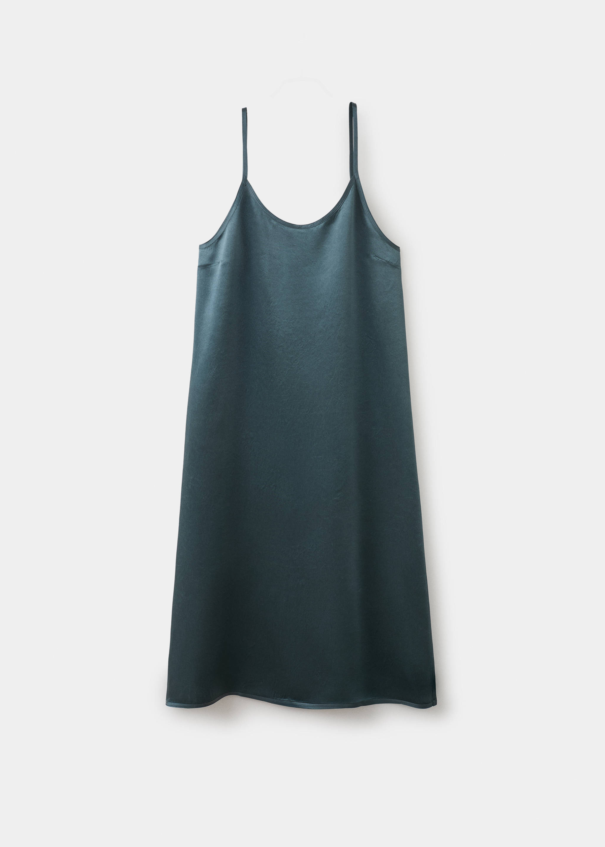 Long satin nightgown - Article without model