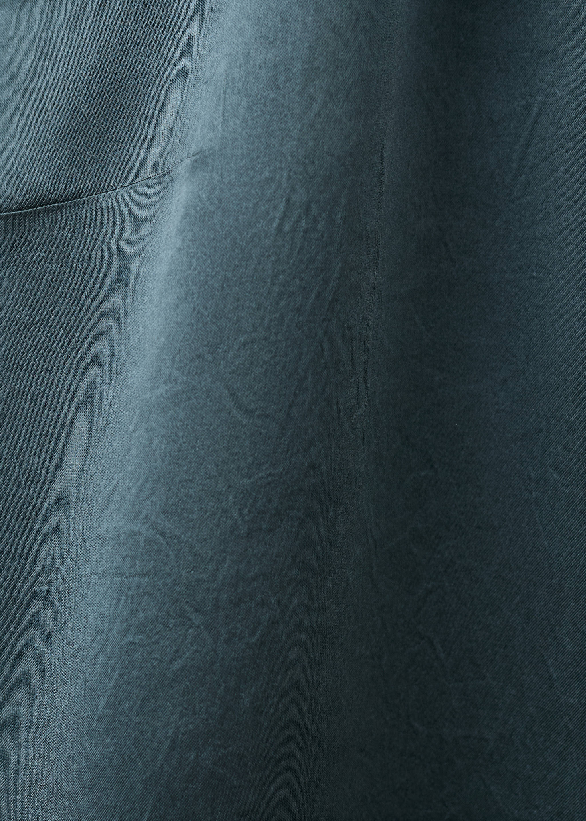 Long satin nightgown - Details of the article 0