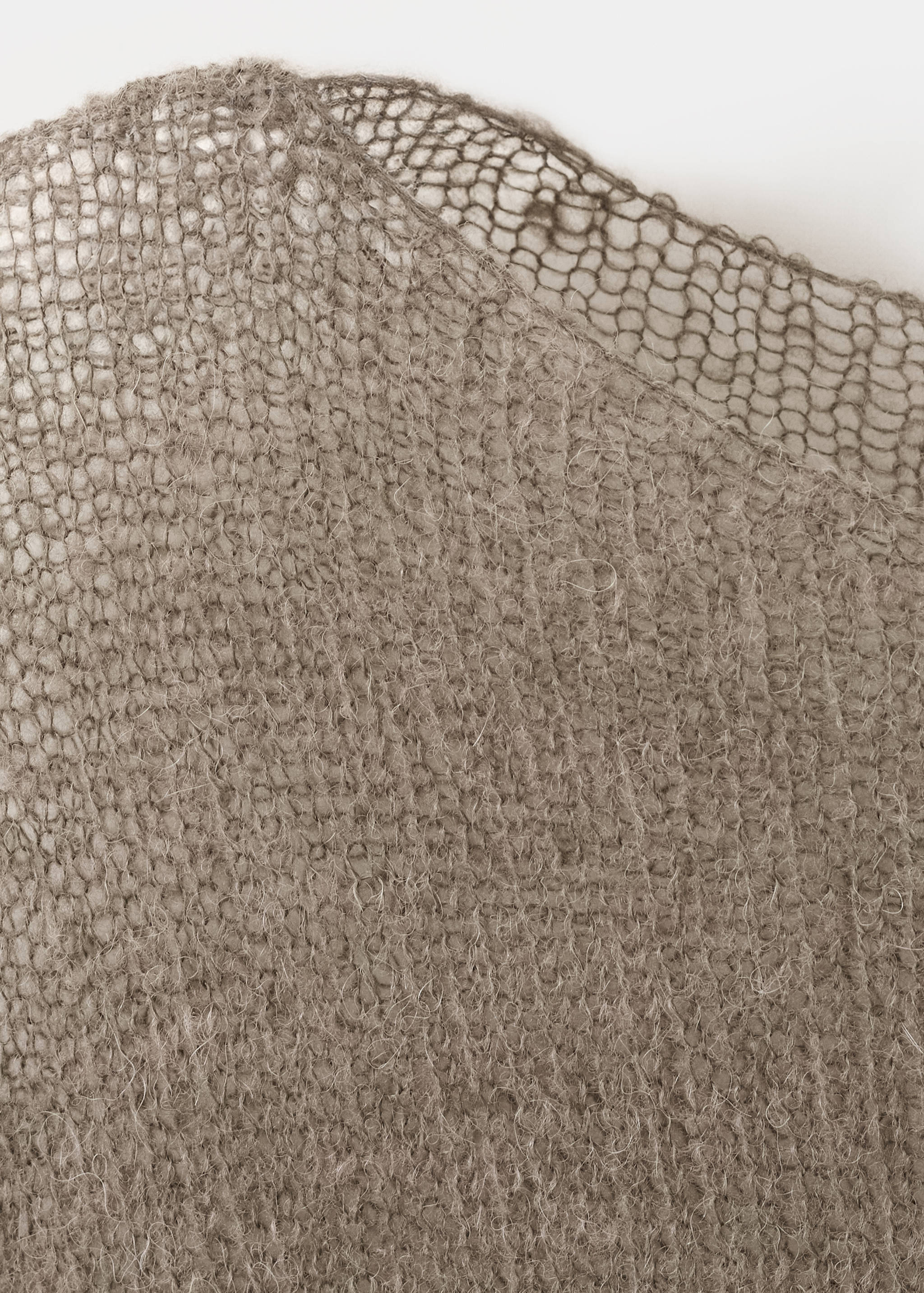 Pull laine maille ajourée - Détail de l'article 8