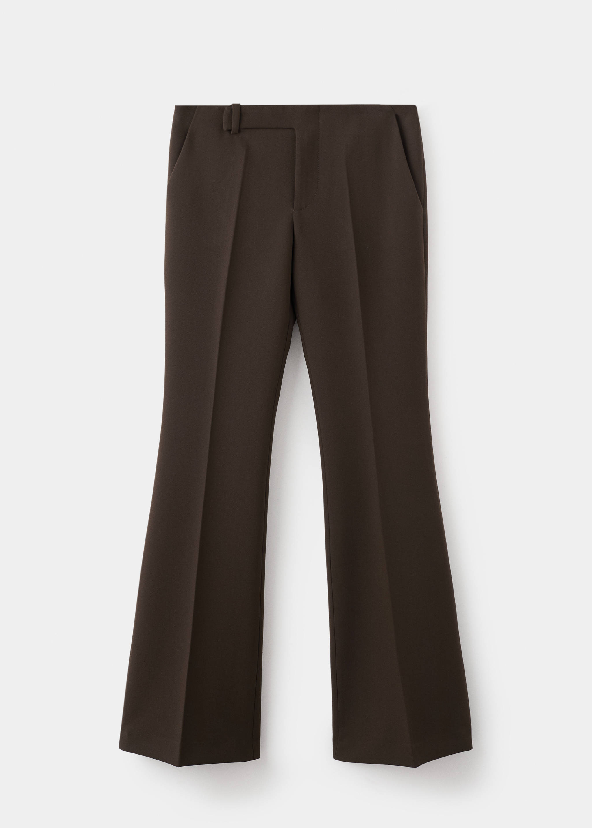 Mid-rise flare trousers - Article without model