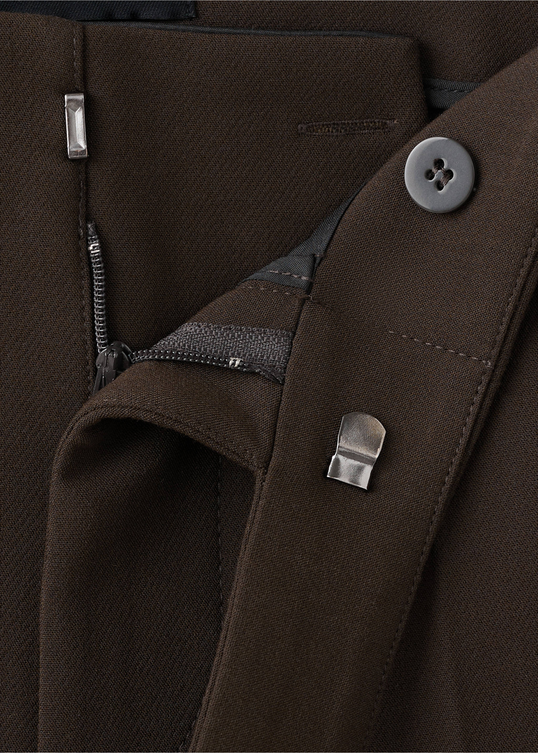 中腰喇叭裤 - null, 巧克力色. Ref: 27063315-00.