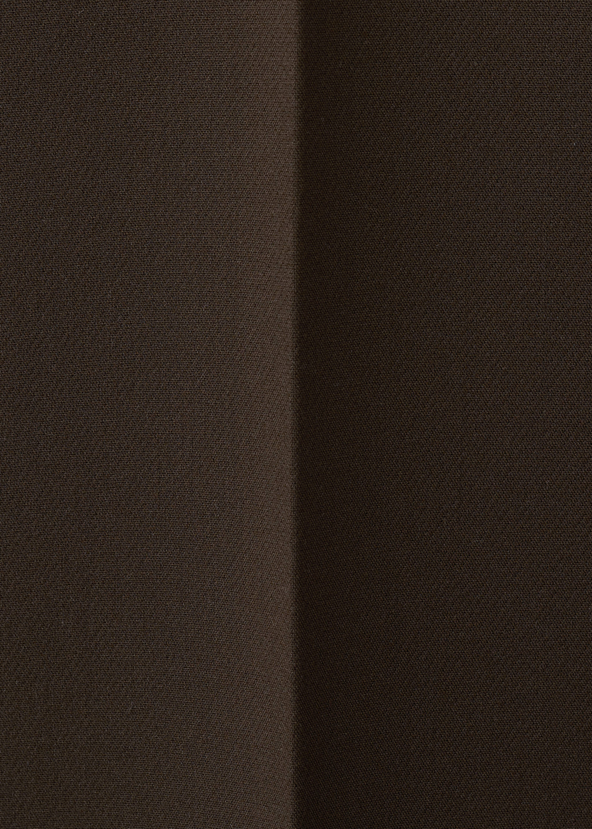 Mid-rise flare trousers - Details of the article 0