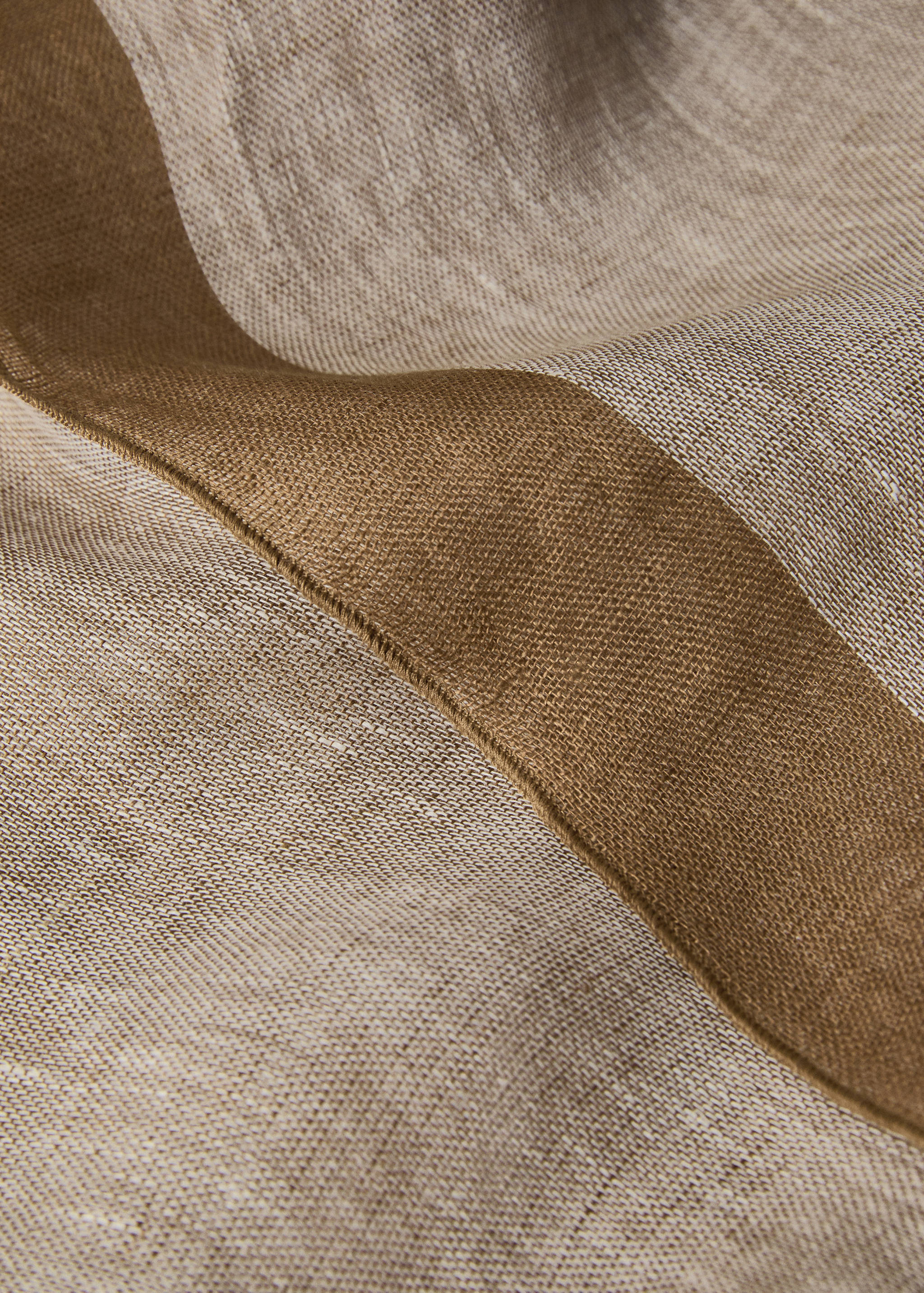 100% linnen gordijn met zijstreep, lichtdoorlatend - Detail van het artikel 3