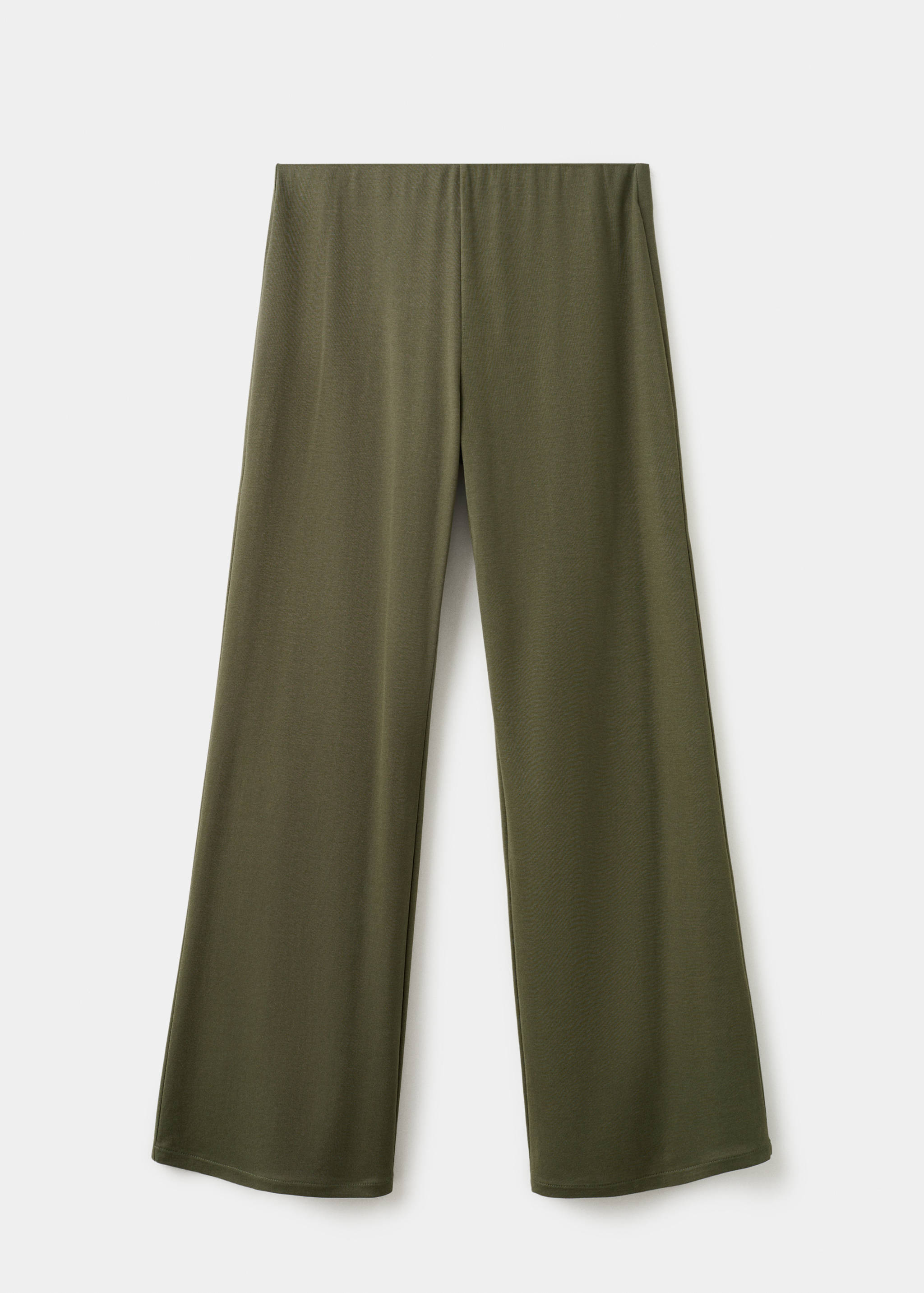 Pantaloni diritti vita elasticizzata - Articolo senza modello