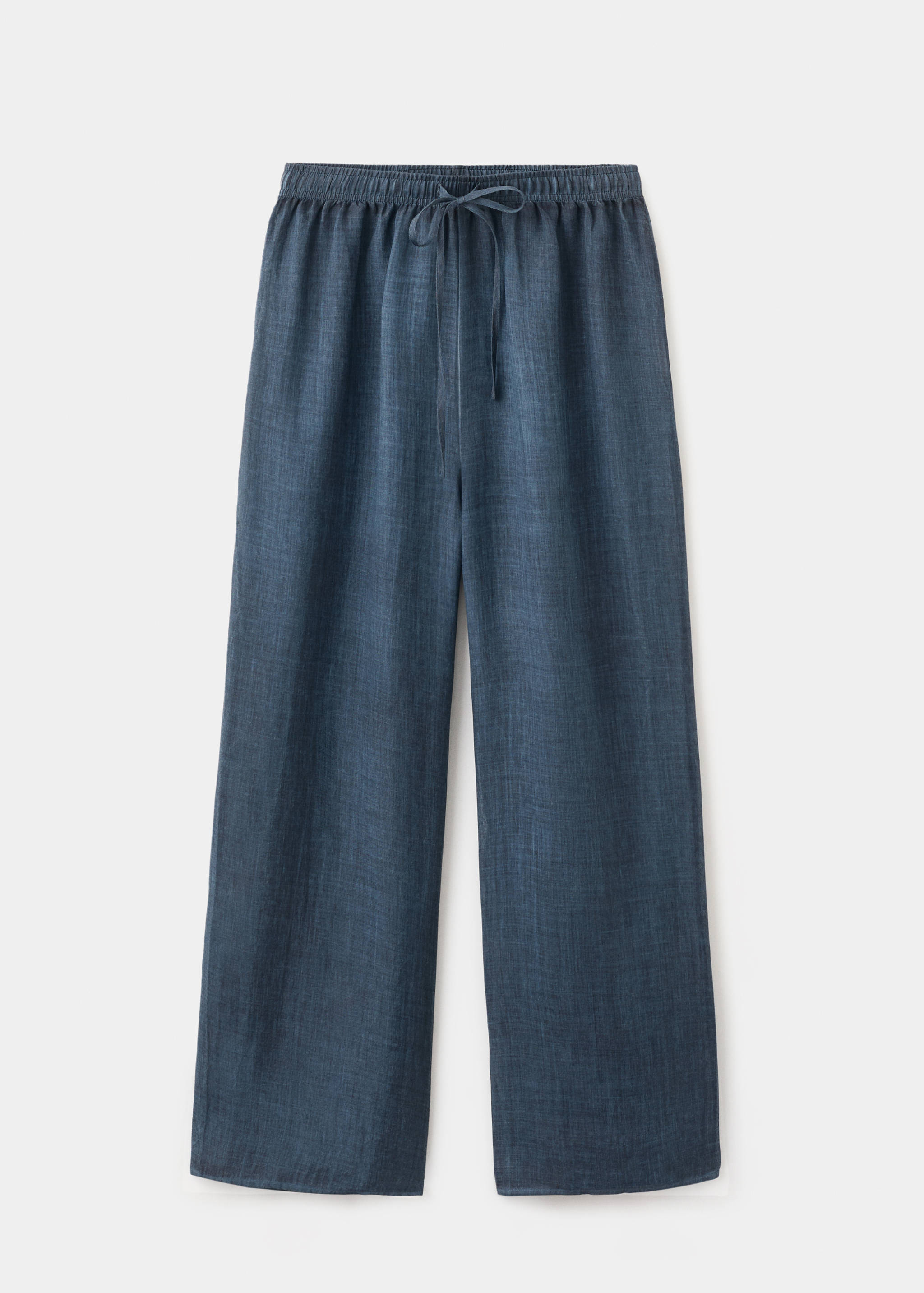 100% ramie trousers with an overdyed effect - Article without model