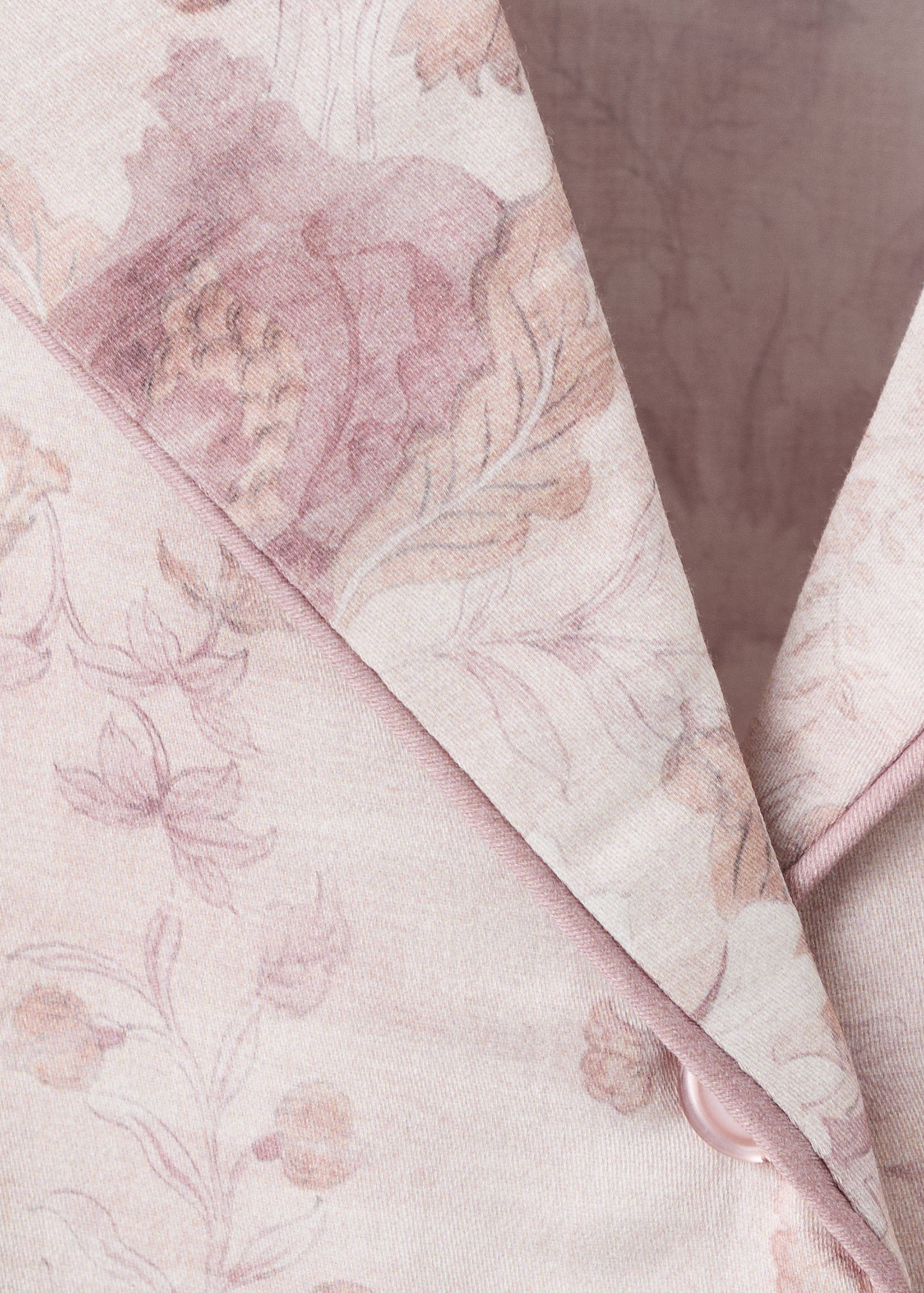 Printed piping pyjama top - Details of the article 8