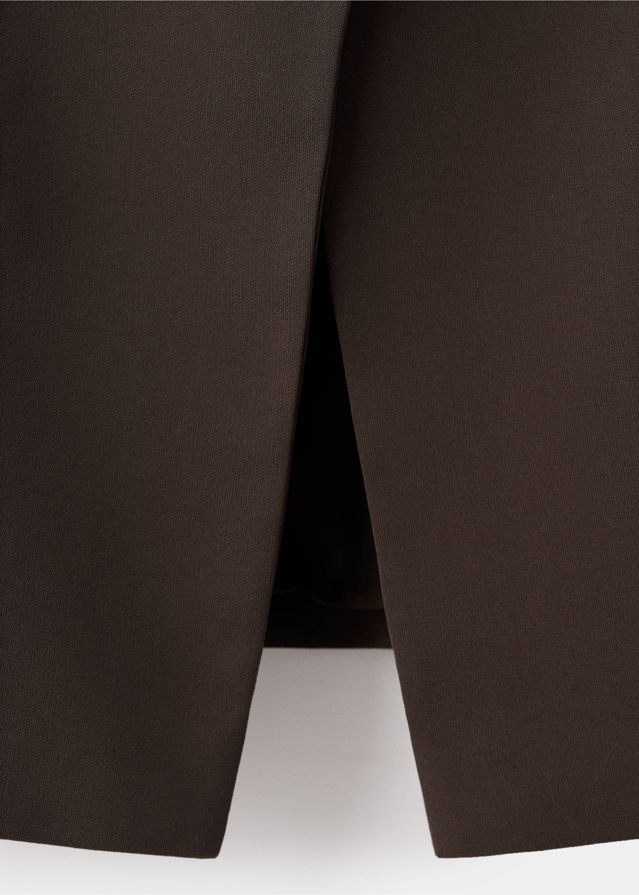 Gilet costume revers - Détail de l'article 0, Marron. Ref: 27063325-00.