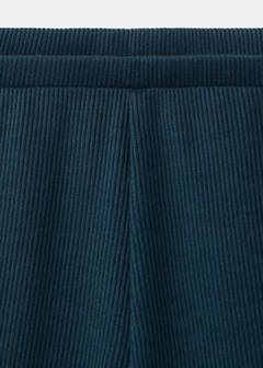 Textured pyjama shorts — Navy 7