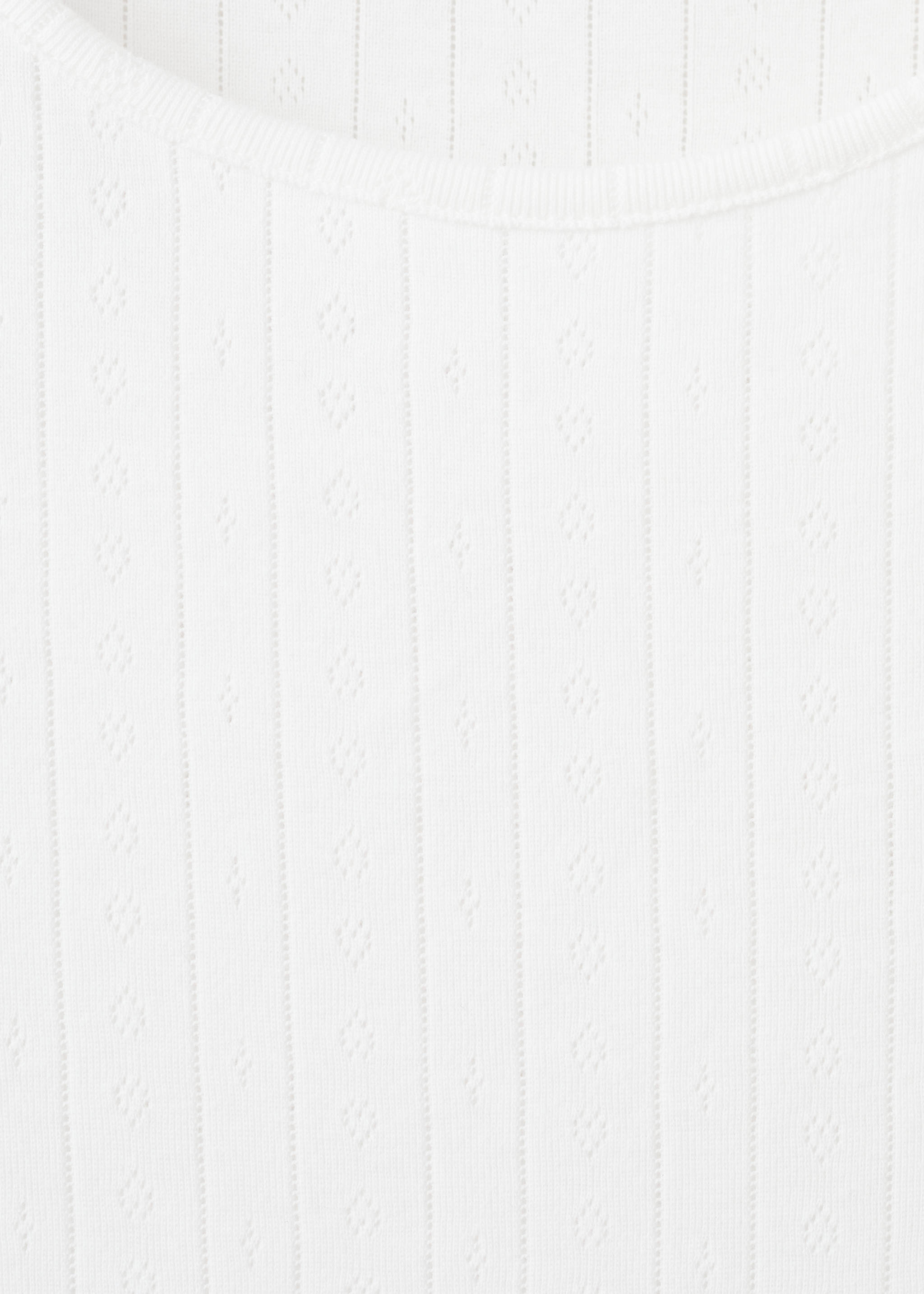 T-shirt en coton désaiguillé - Détail de l'article 8