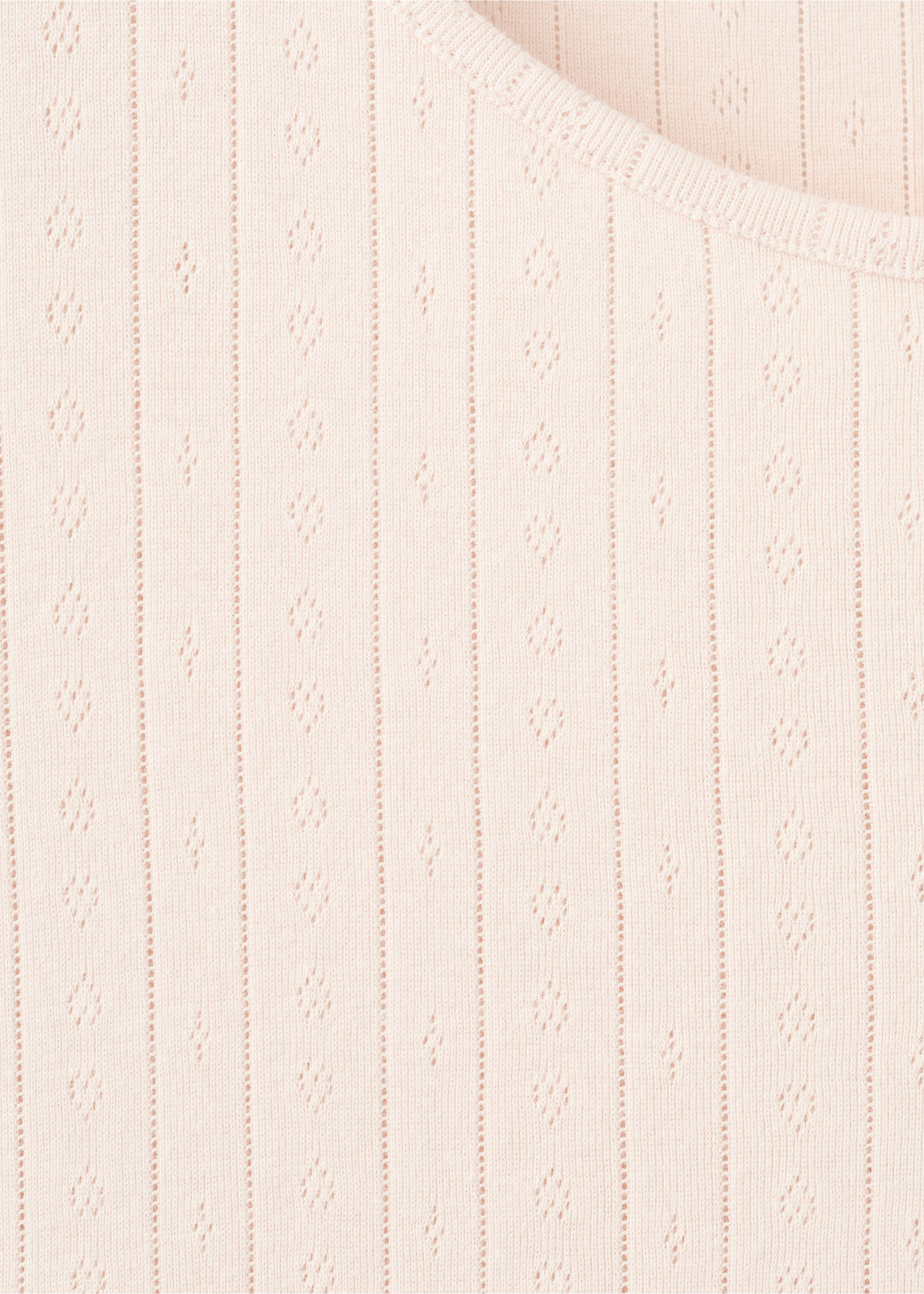 Samarreta cotó desagullat - Detall de l'article 0, Rosa. Ref: 27063328-00.