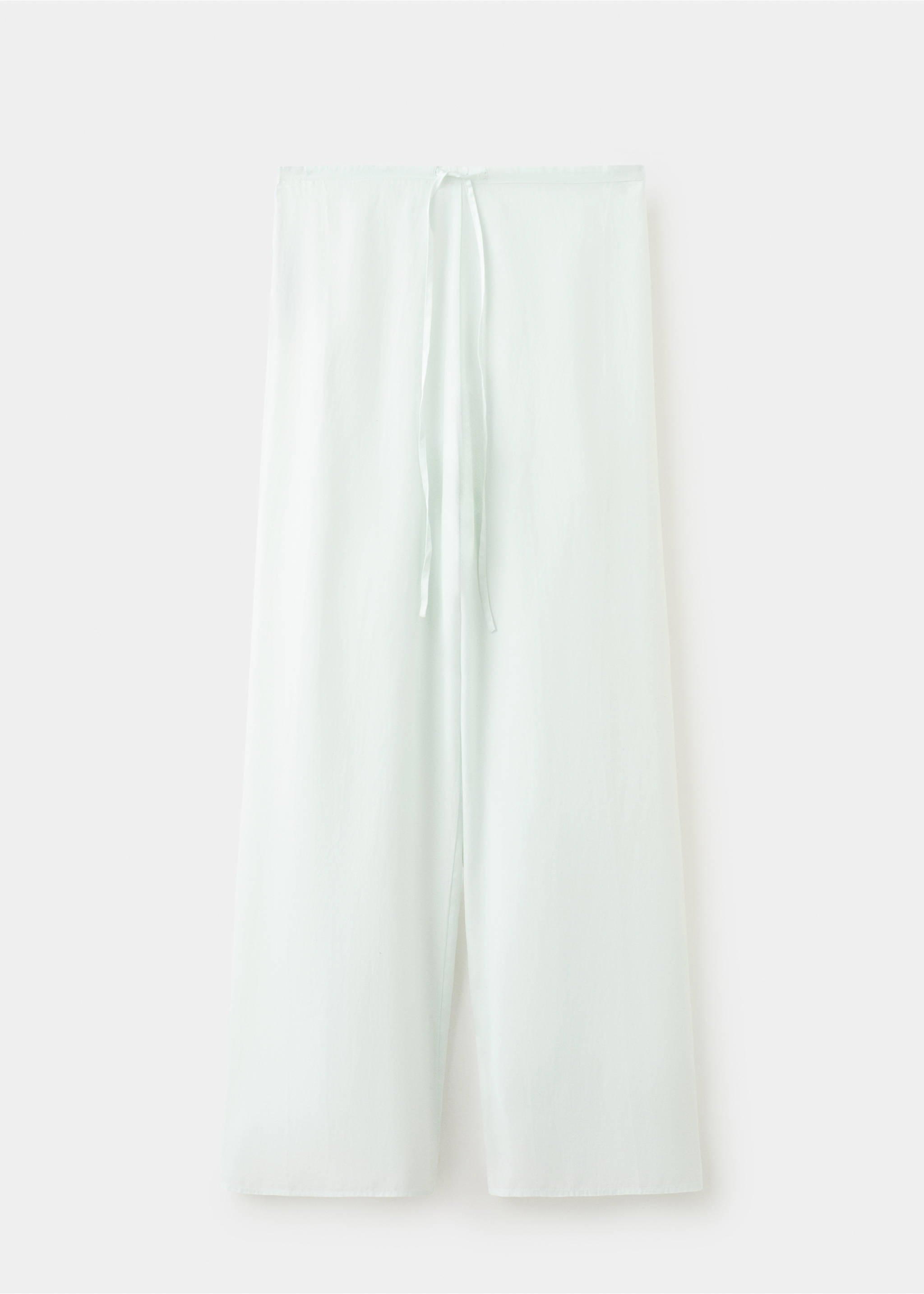 Flowy pyjama trousers - Article without model, Blue. Ref: 27063332-00.