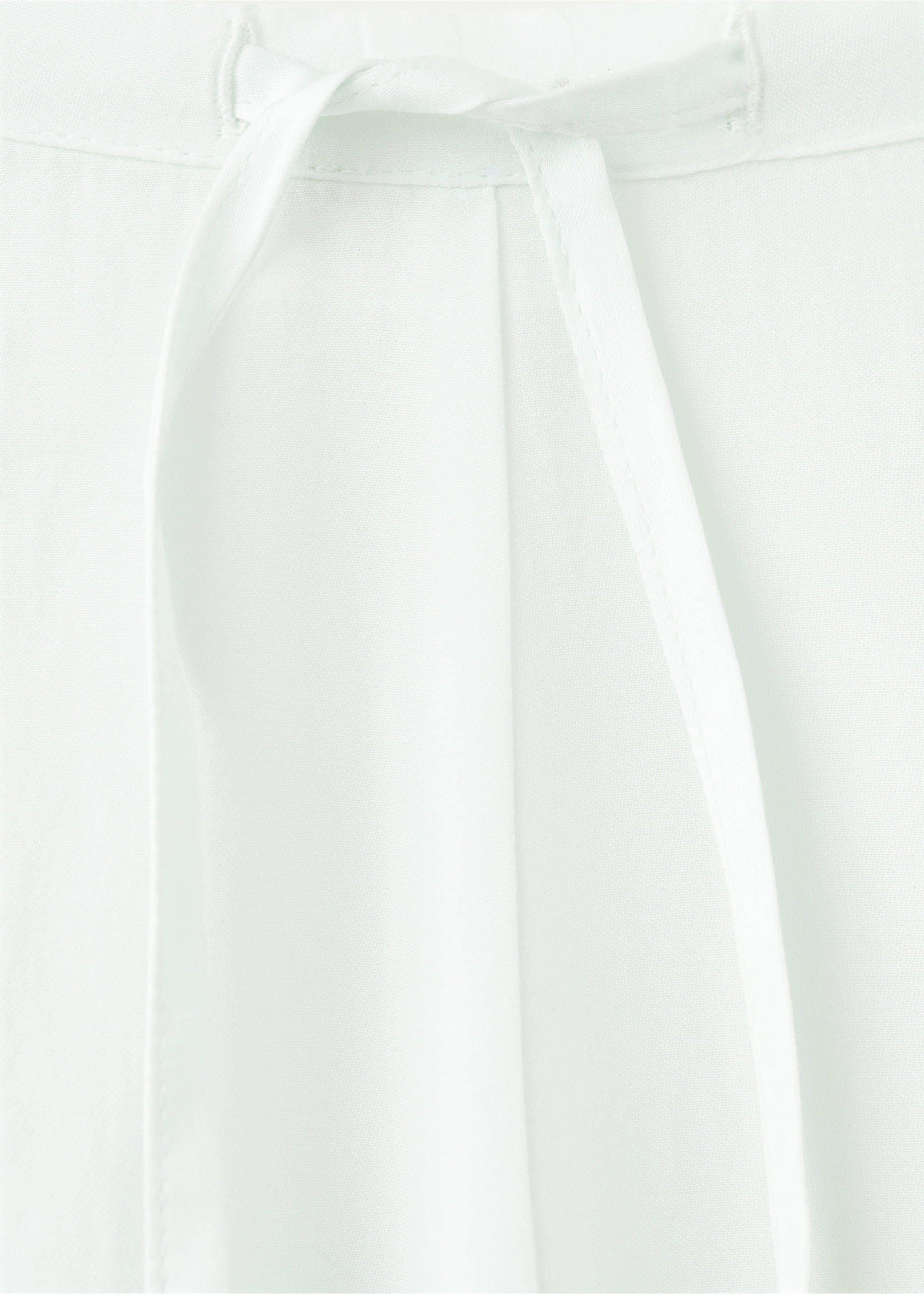 Flowy pyjama trousers - Details of the article 0, Blue. Ref: 27063332-00.