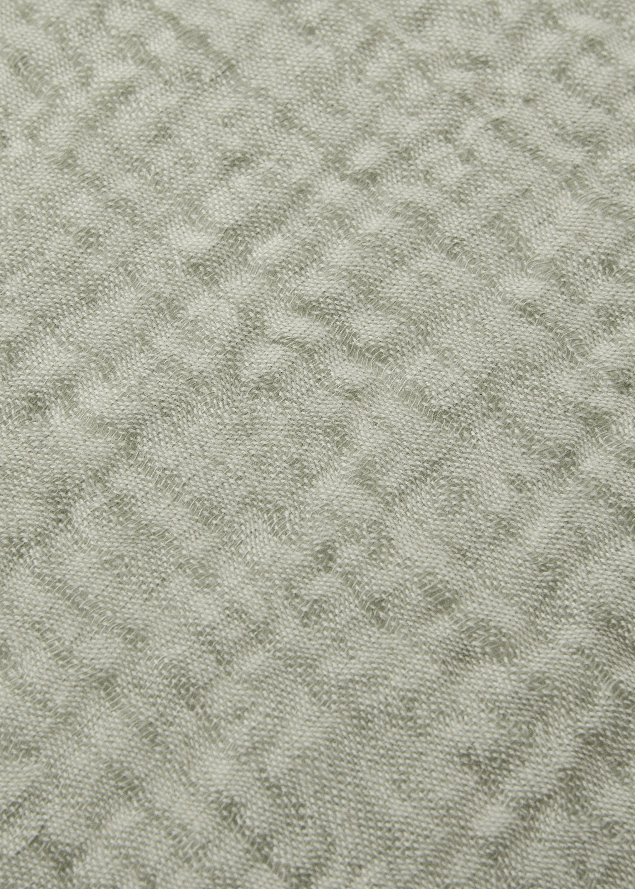 Copricuscino letto lino cotone fili tinti 50x50 cm - Dettaglio dell'articolo 3