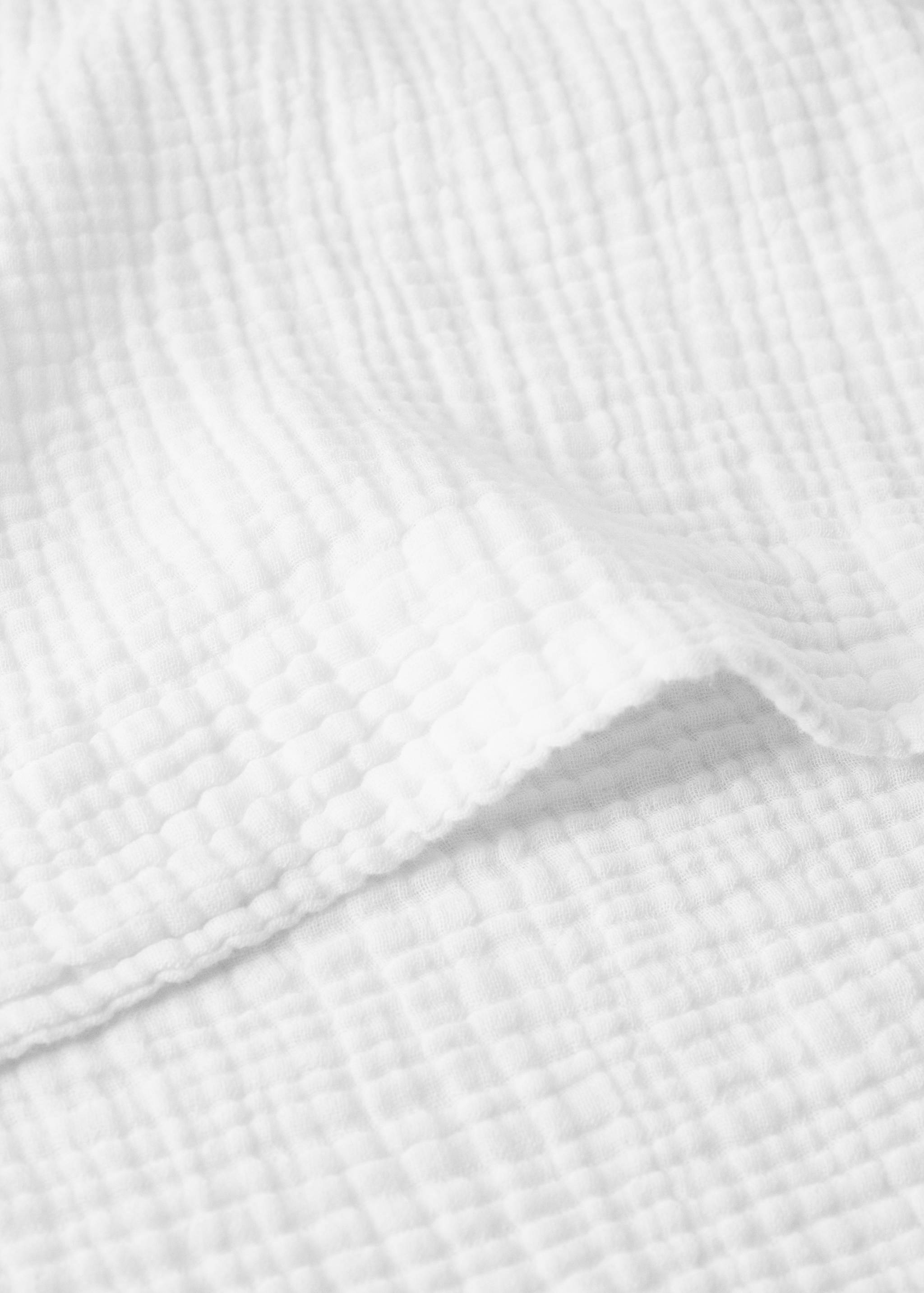 Cot bed top sheet gauze fabric - Details of the article 1