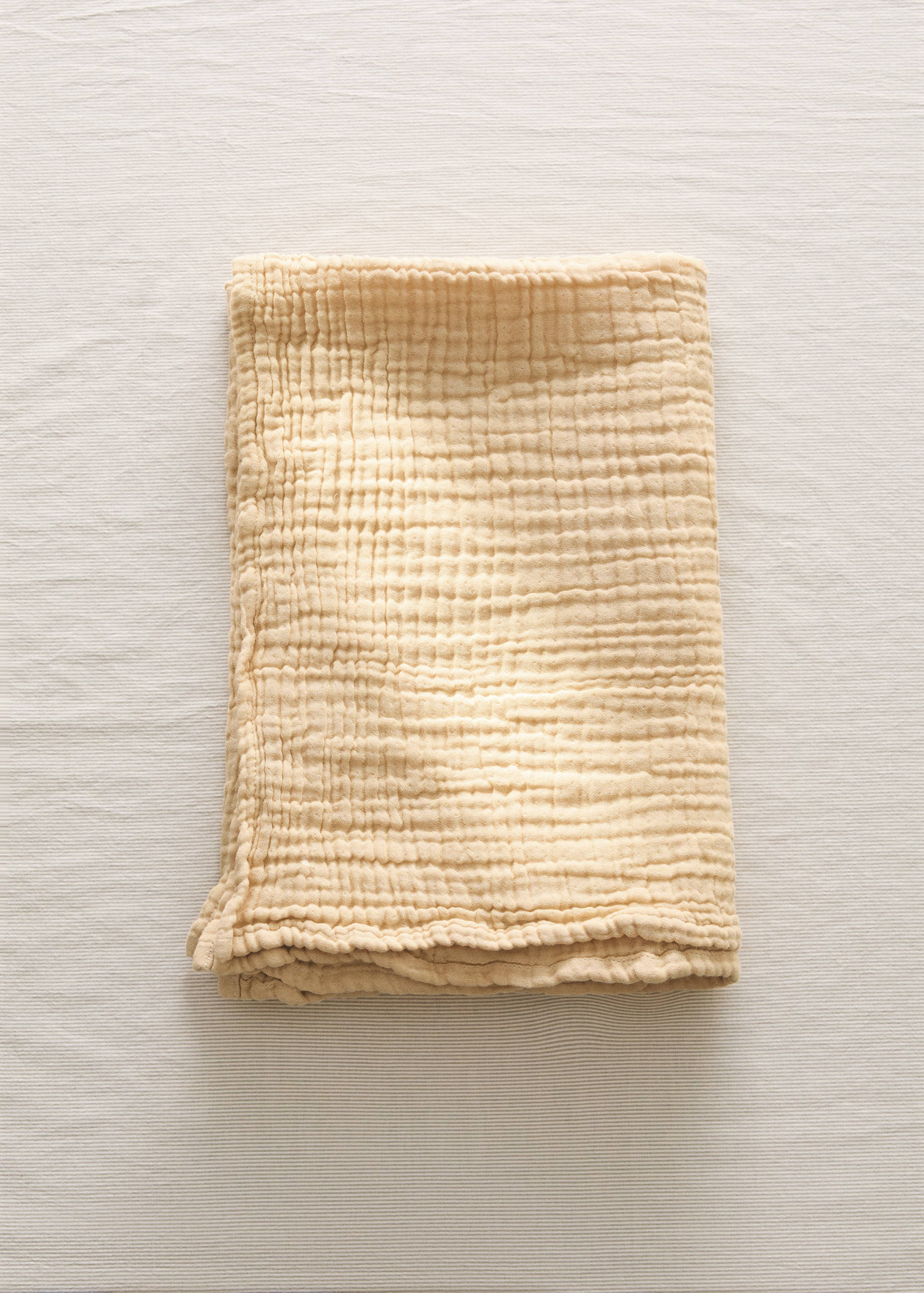 Παιδική κουβέρτα από βαμβακερή γάζα garment dye - Γενικό πλάνο