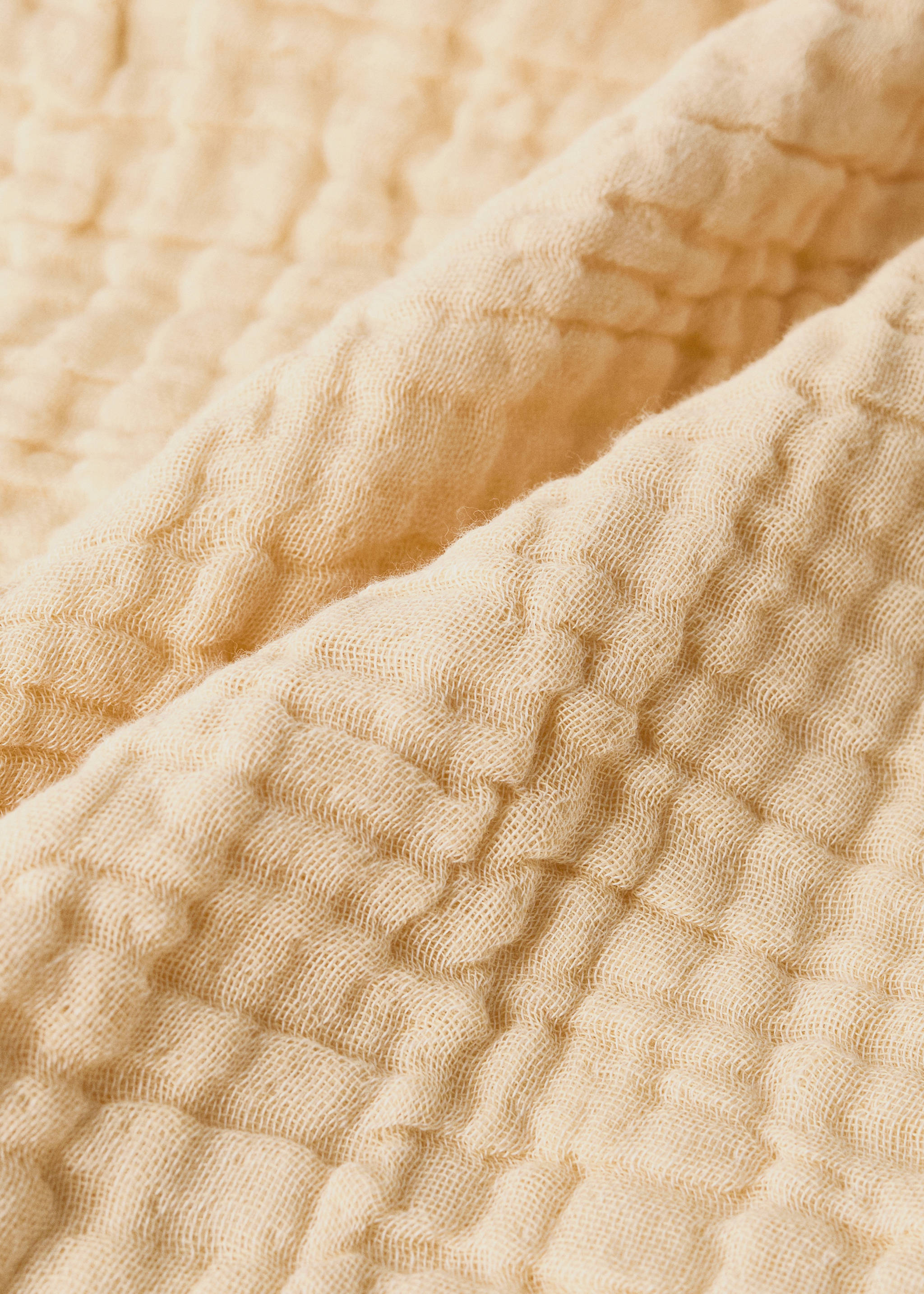 Παιδική κουβέρτα από βαμβακερή γάζα garment dye - Λεπτομέρεια του προϊόντος 1