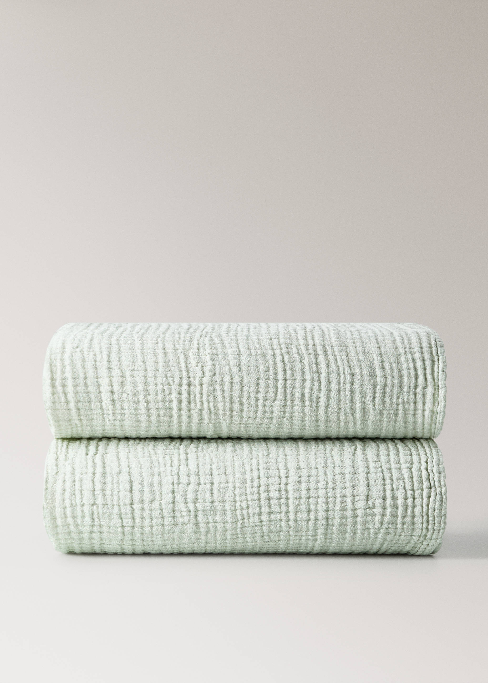Children's cotton muslin blanket garment dye - Article without model