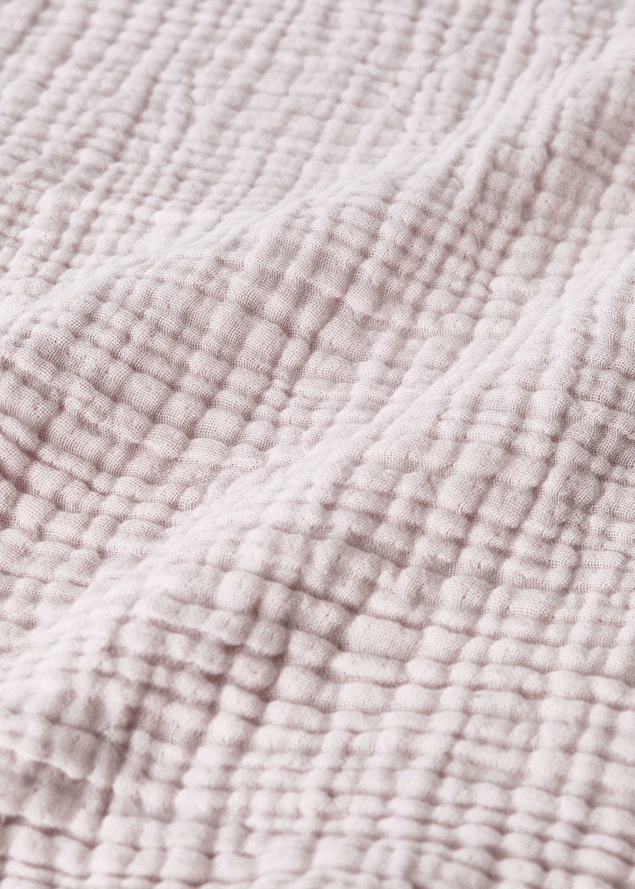 Coperta bimbo/a garza di cotone garment dye - Dettaglio dell'articolo 1