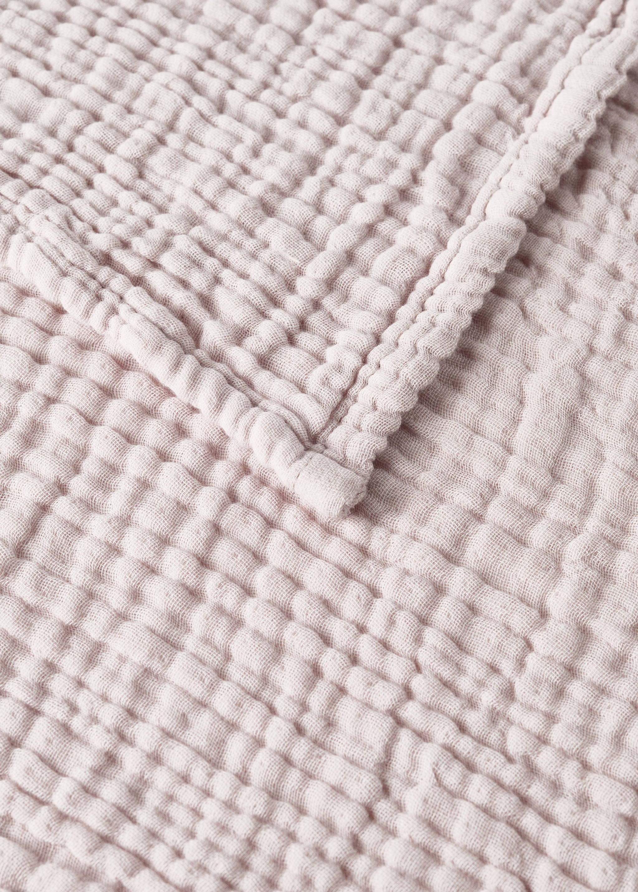 Coperta bimbo/a garza di cotone garment dye - Dettaglio dell'articolo 2