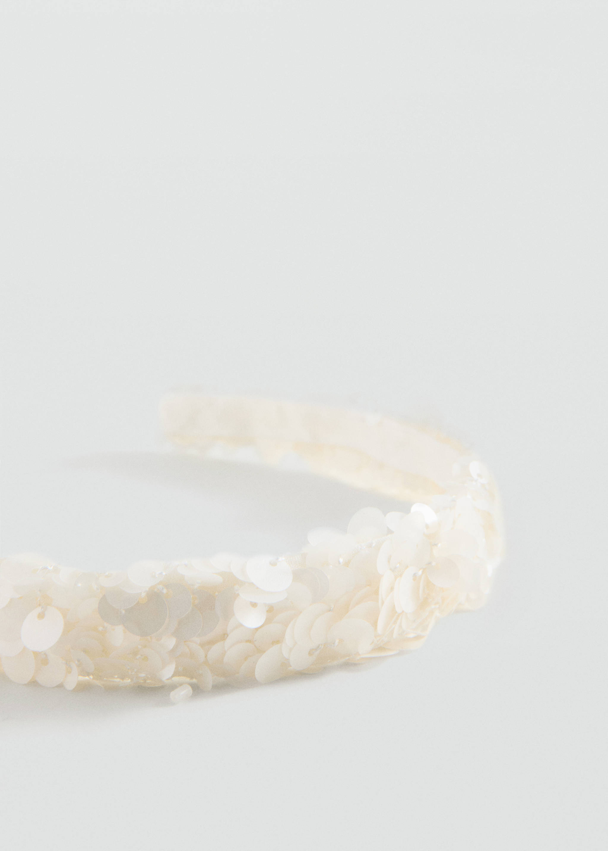 Beaded detail headband - Medium plane