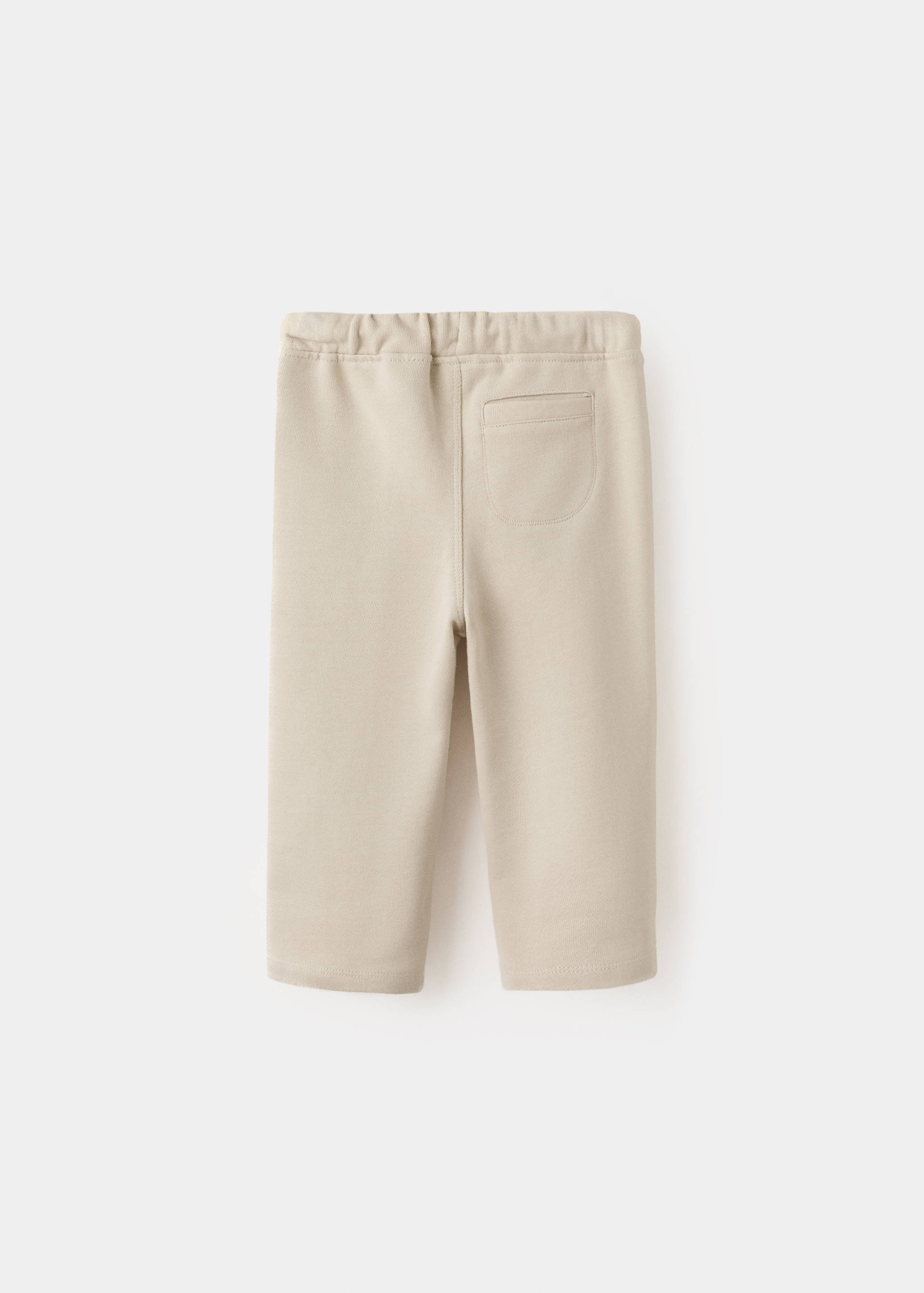 Pantalón jogger detalle costuras - Reverso del artículo