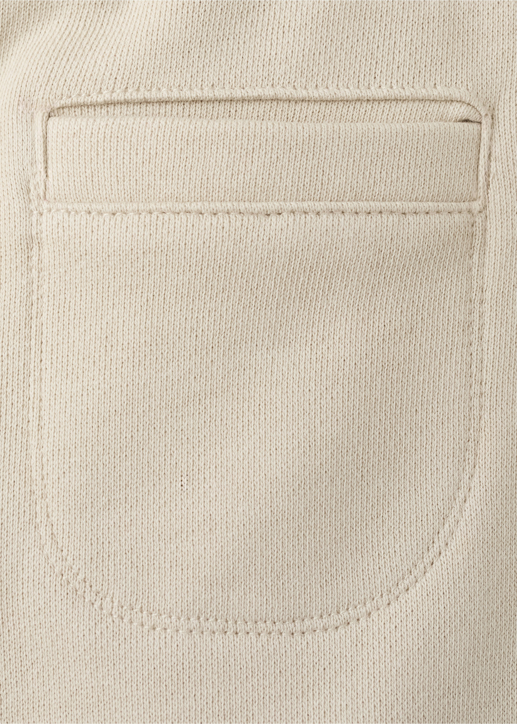 Pantalón jogger detalle costuras - Detalle del artículo 0, Arena. Ref: 27063710-00.