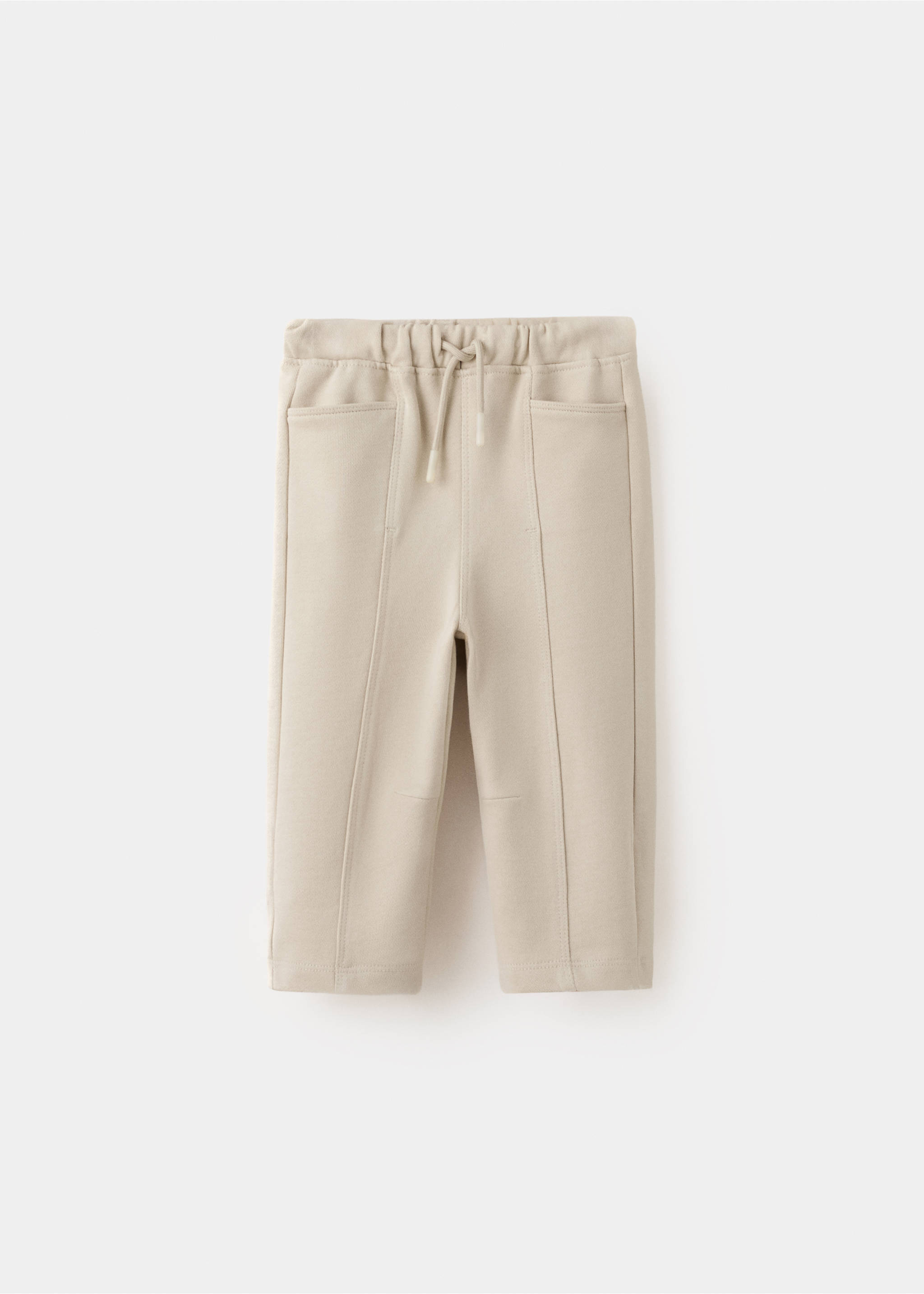 Pantalón jogger detalle costuras - Artículo sin modelo, Arena. Ref: 27063710-00.