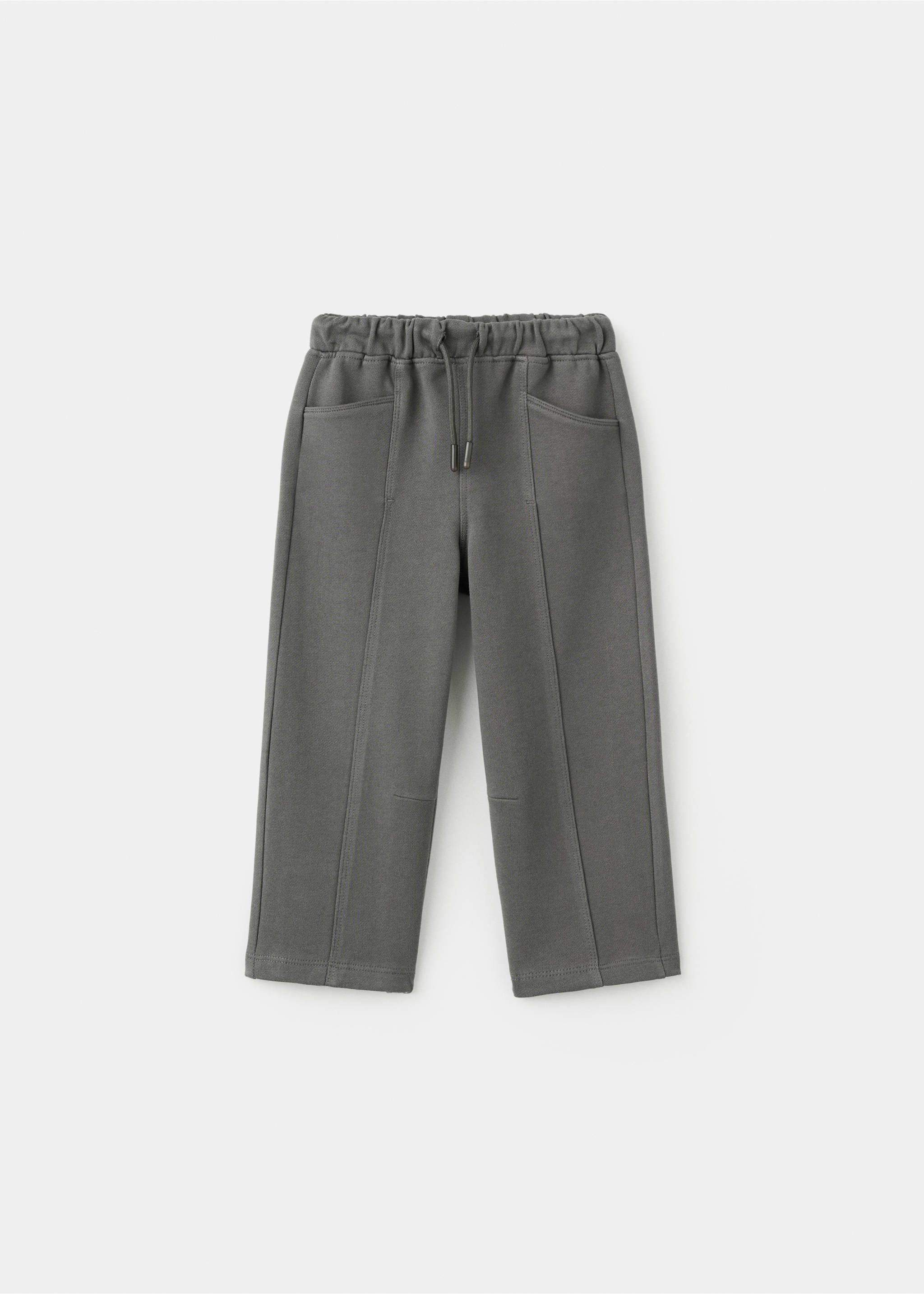 Pantalón jogger detalle costuras - Artículo sin modelo, Gris antracita. Ref: 27063710-00.
