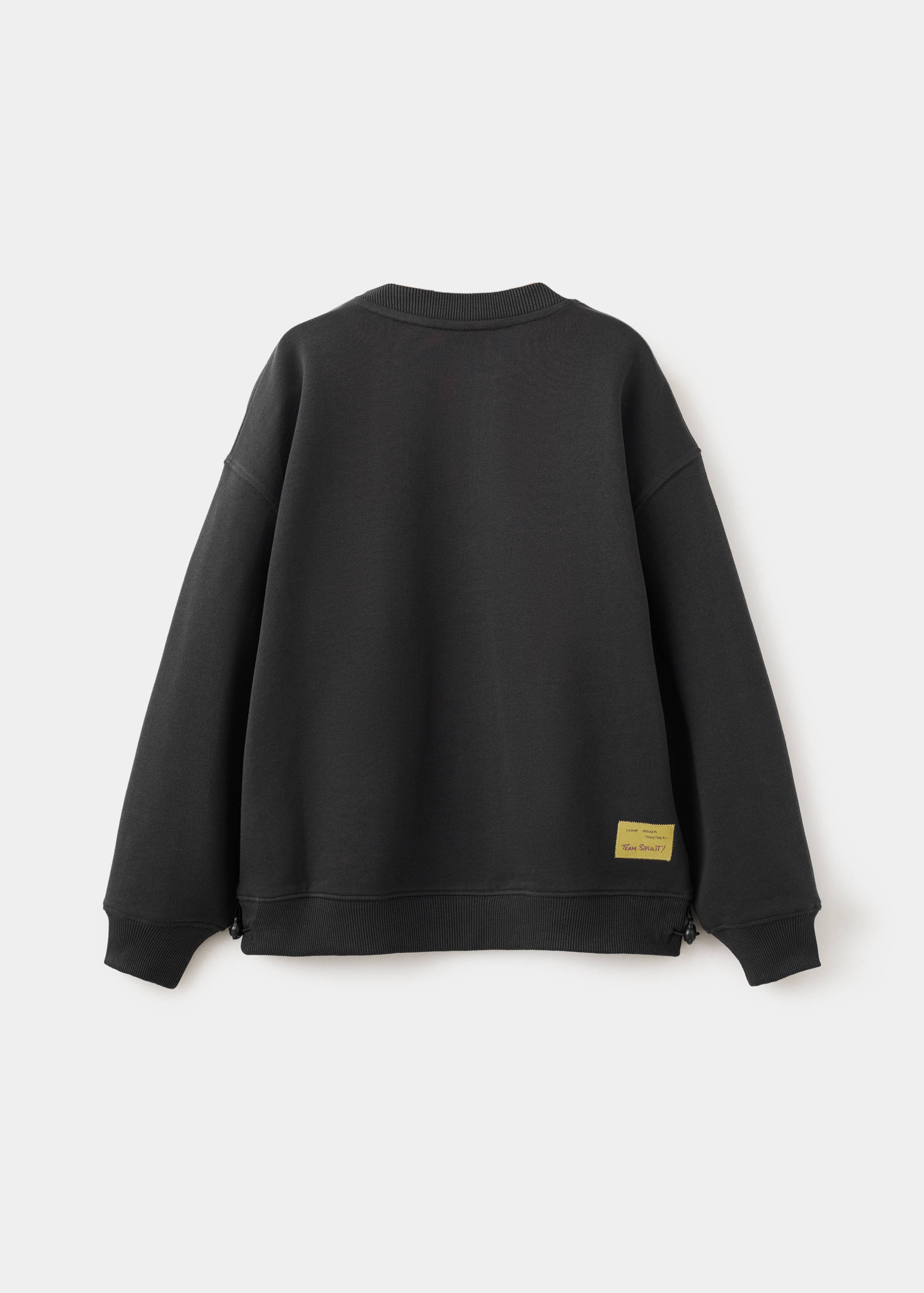 Sudadera algodón estampado - Reverso del artículo