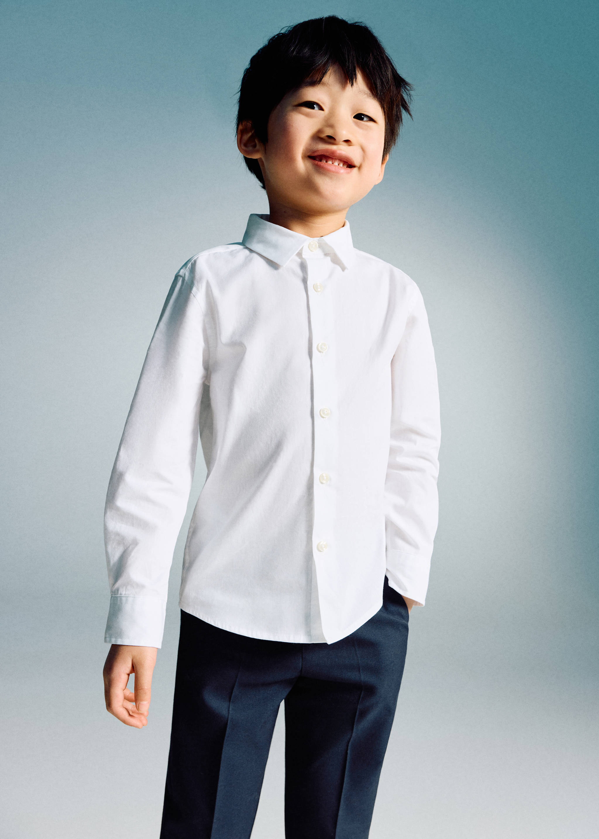 Camisa popelín algodón - Plano general