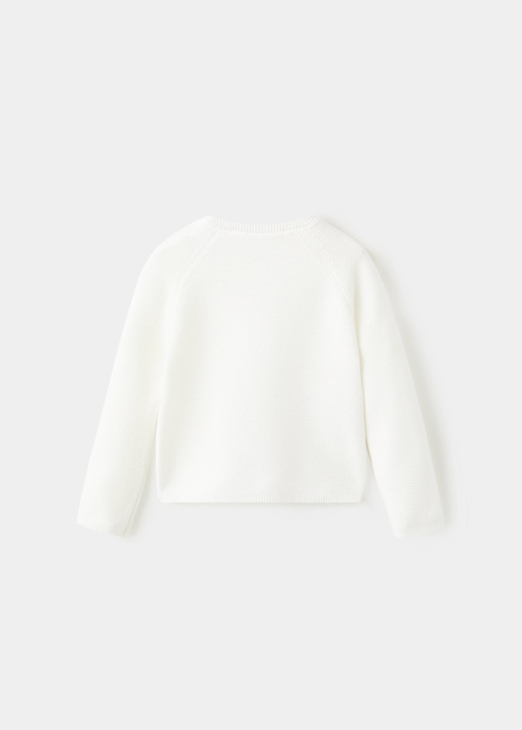 Càrdigan punt màniga llarga - Revers de l'article