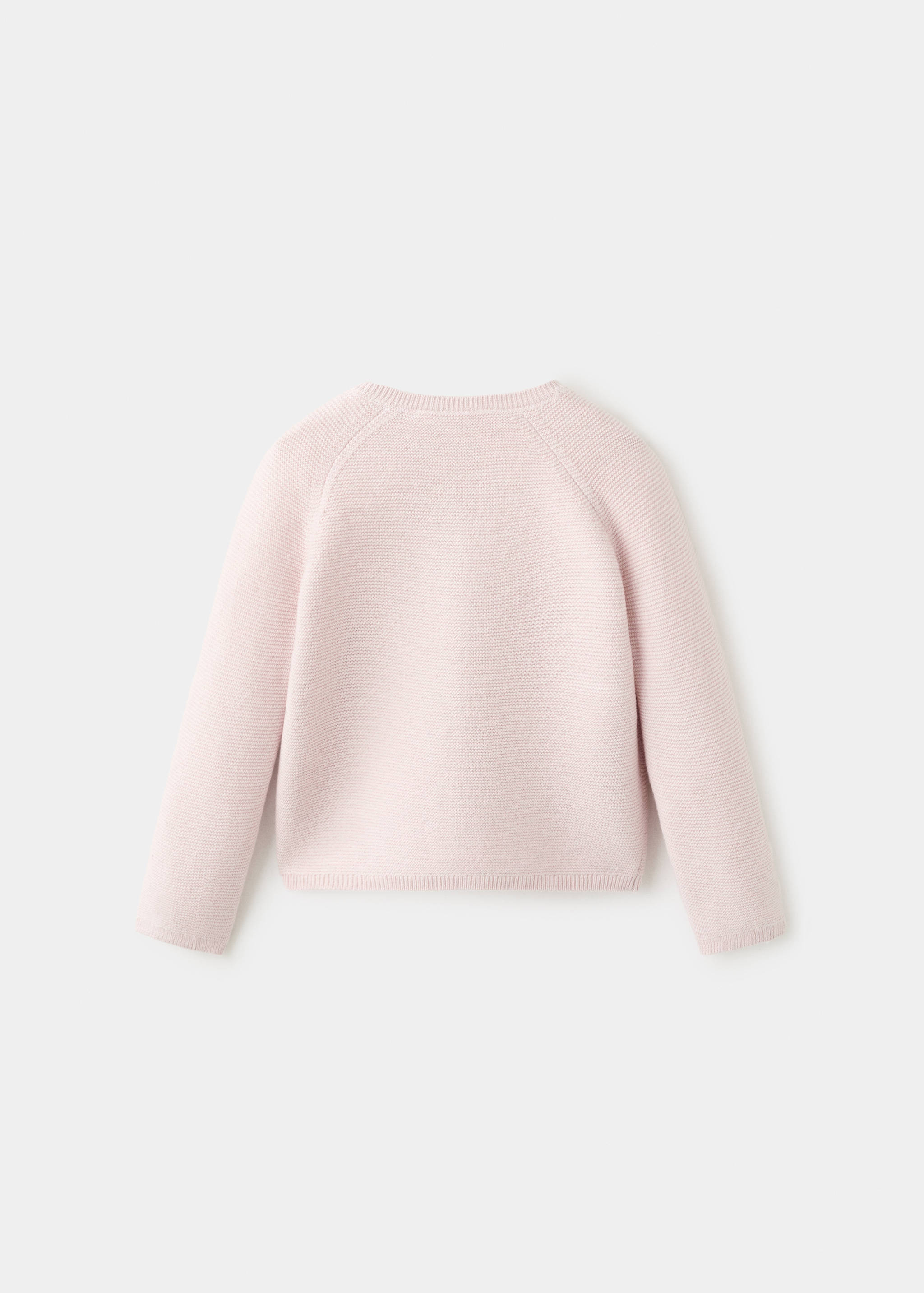 Càrdigan punt màniga llarga - Revers de l'article